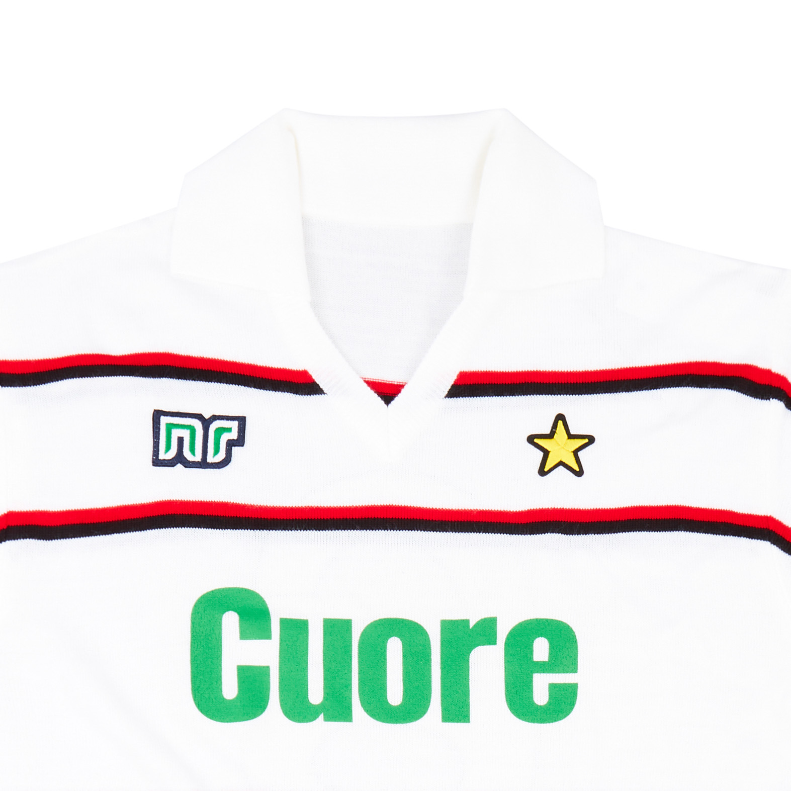 ACミラノ 84/85 アウェイ ユニフォーム #6 BARESI 長袖 ACミラノ 84/85 アウェイ ユニフォーム #6 BARESI 長袖