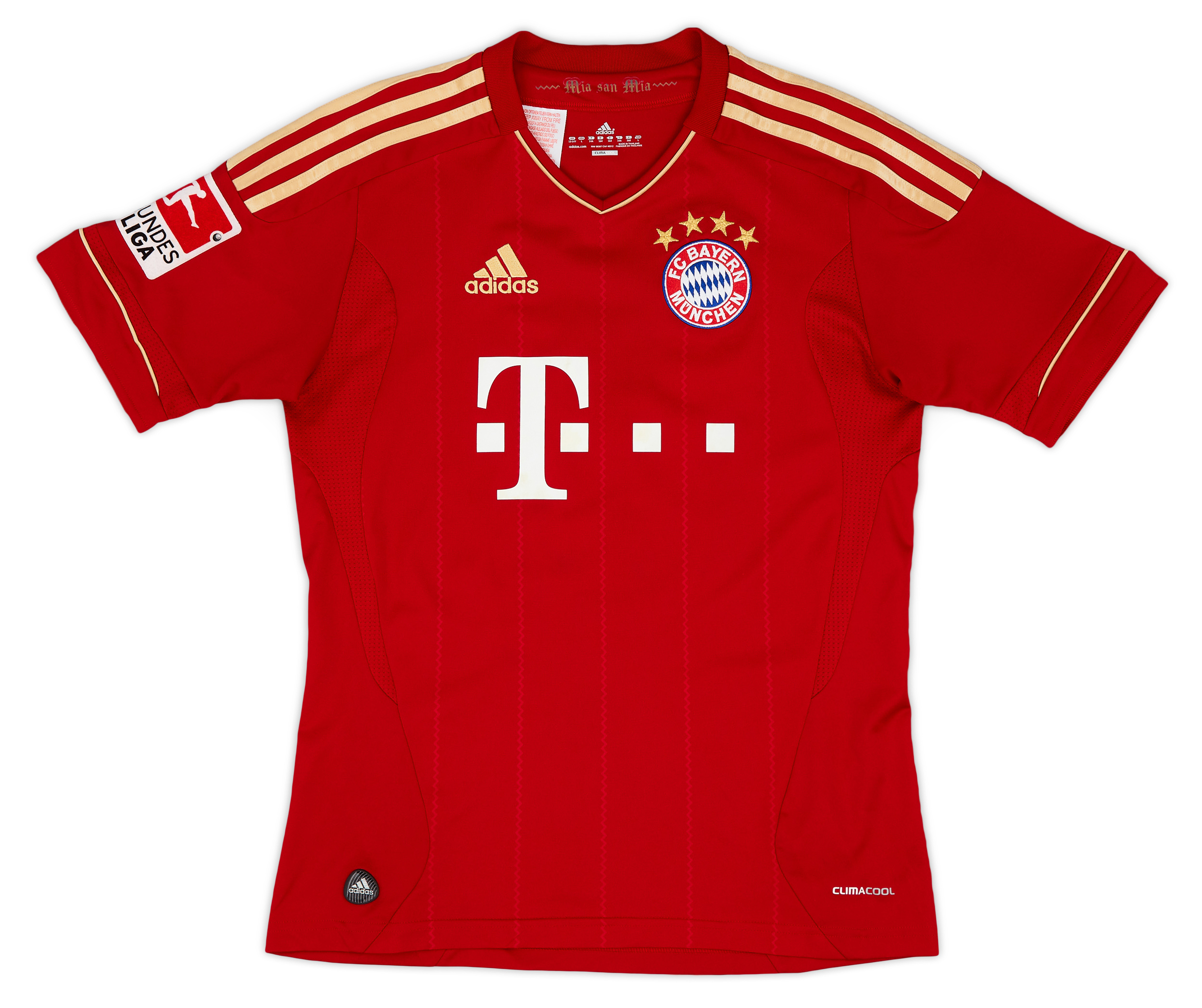 FC Bayern München サイン入りジャージ 2011-13 Bayern Munich Home Shirt Usami #14 - (L.Kids)