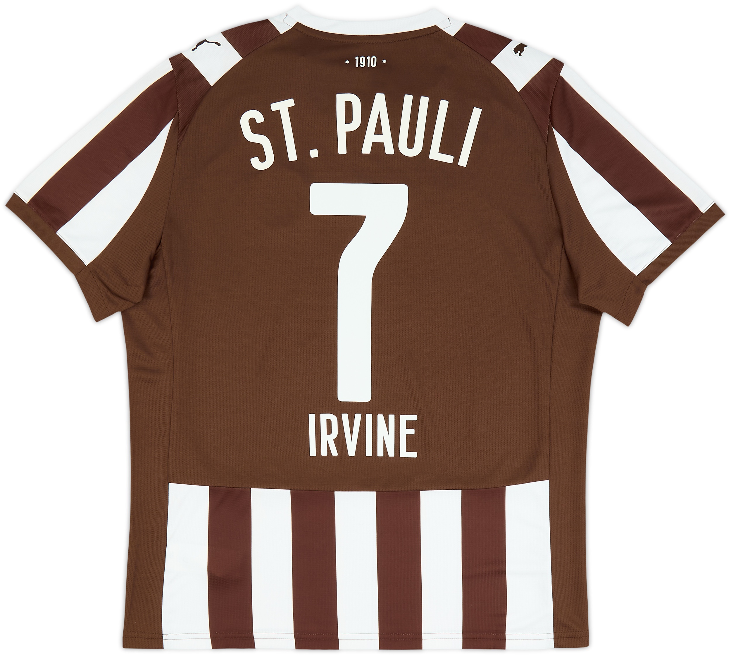2025-26 St Pauli Home Shirt Irvine #7