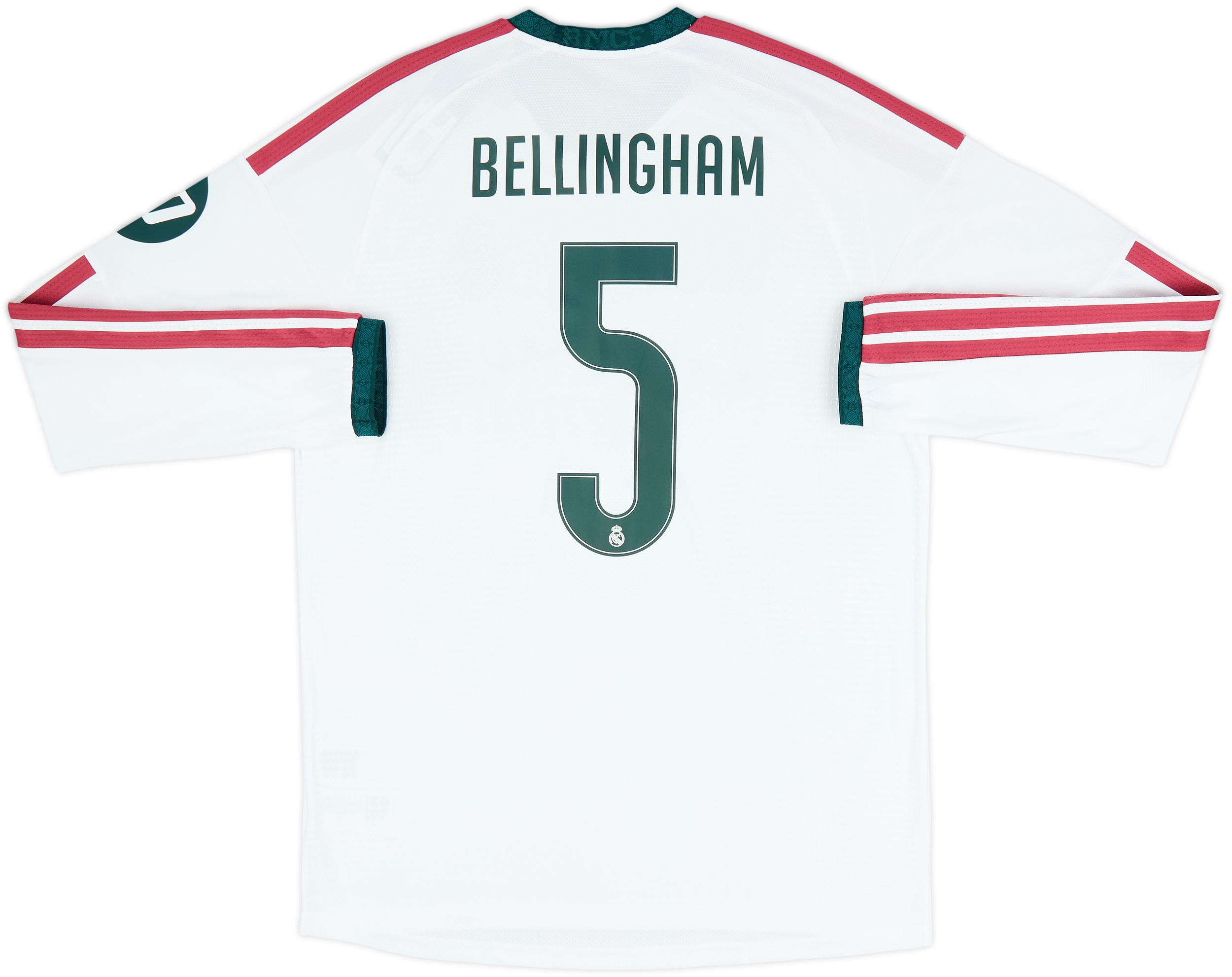 2026-27 Real Madrid Authentic Home L/S Shirt Bellingham #5