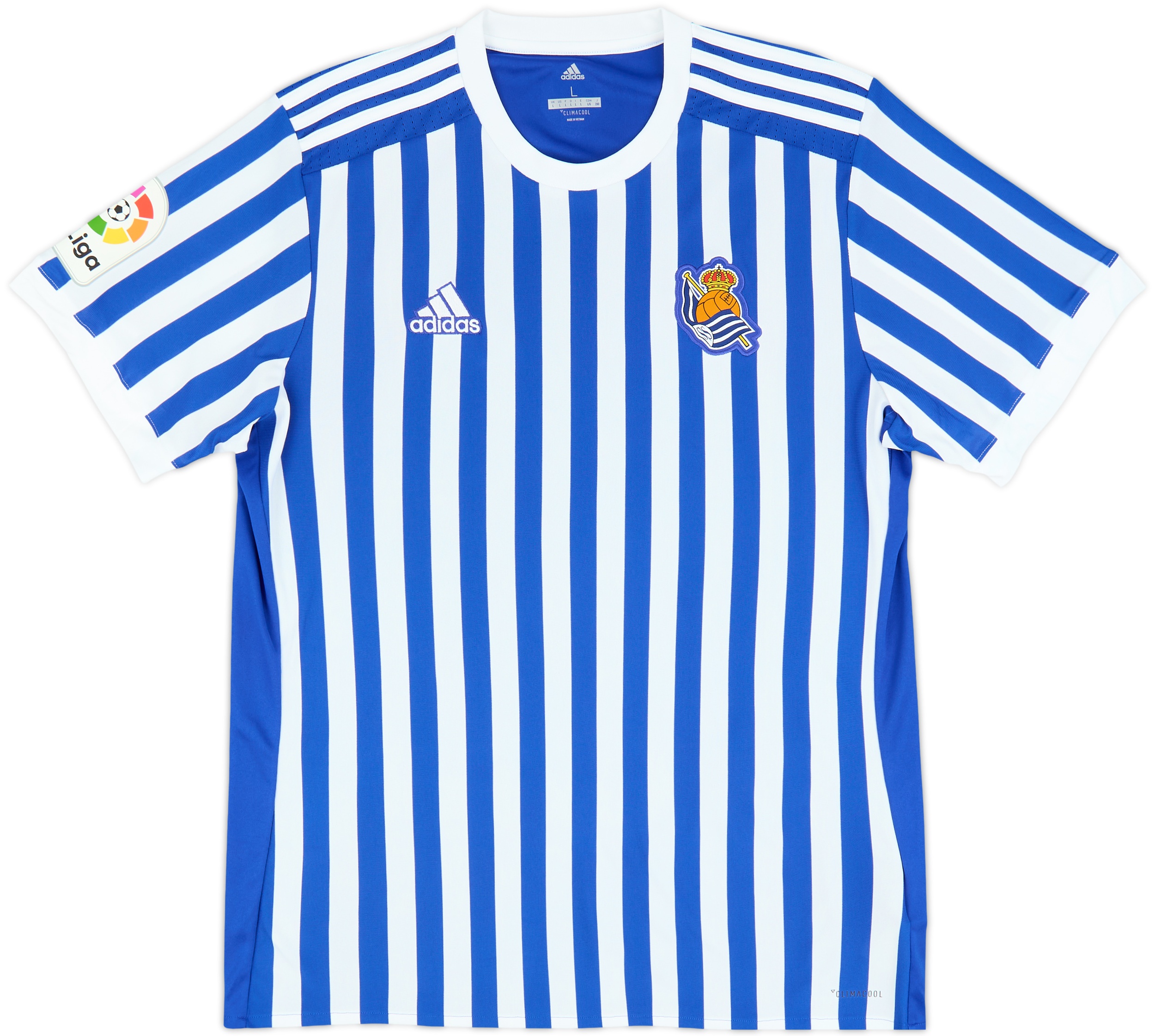 2017-18 Real Sociedad Home Shirt - As New 2017-18 Real Sociedad Home Shirt - As New