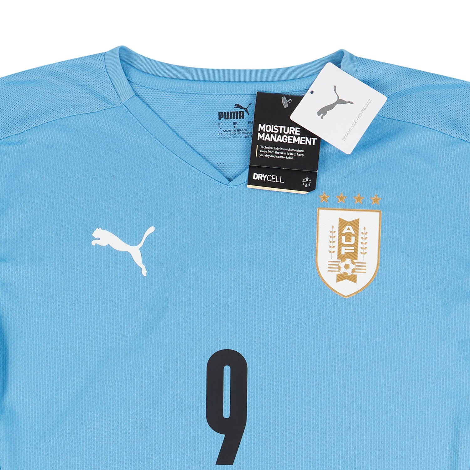 2021-22 Uruguay Home Shirt L.Suárez #9