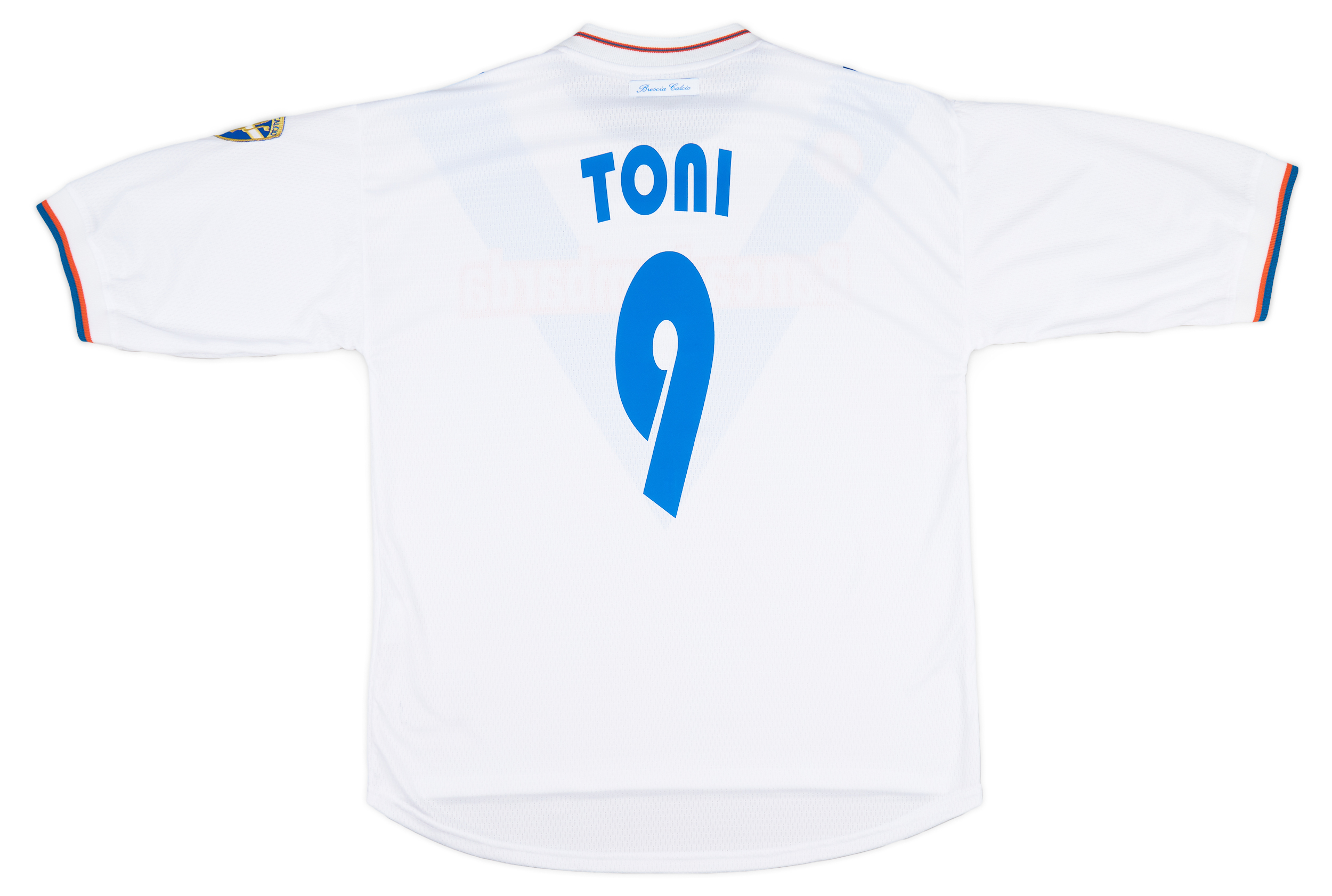 2001-02 Brescia Garman Reissue Away Shirt Toni #9