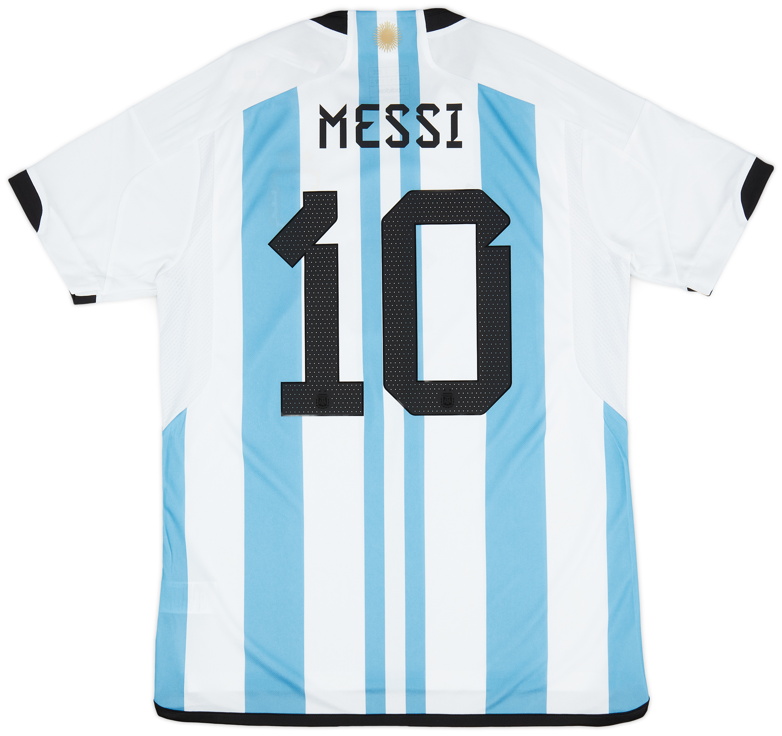 2022 23 Argentina Home vs Australia Shirt Messi 10