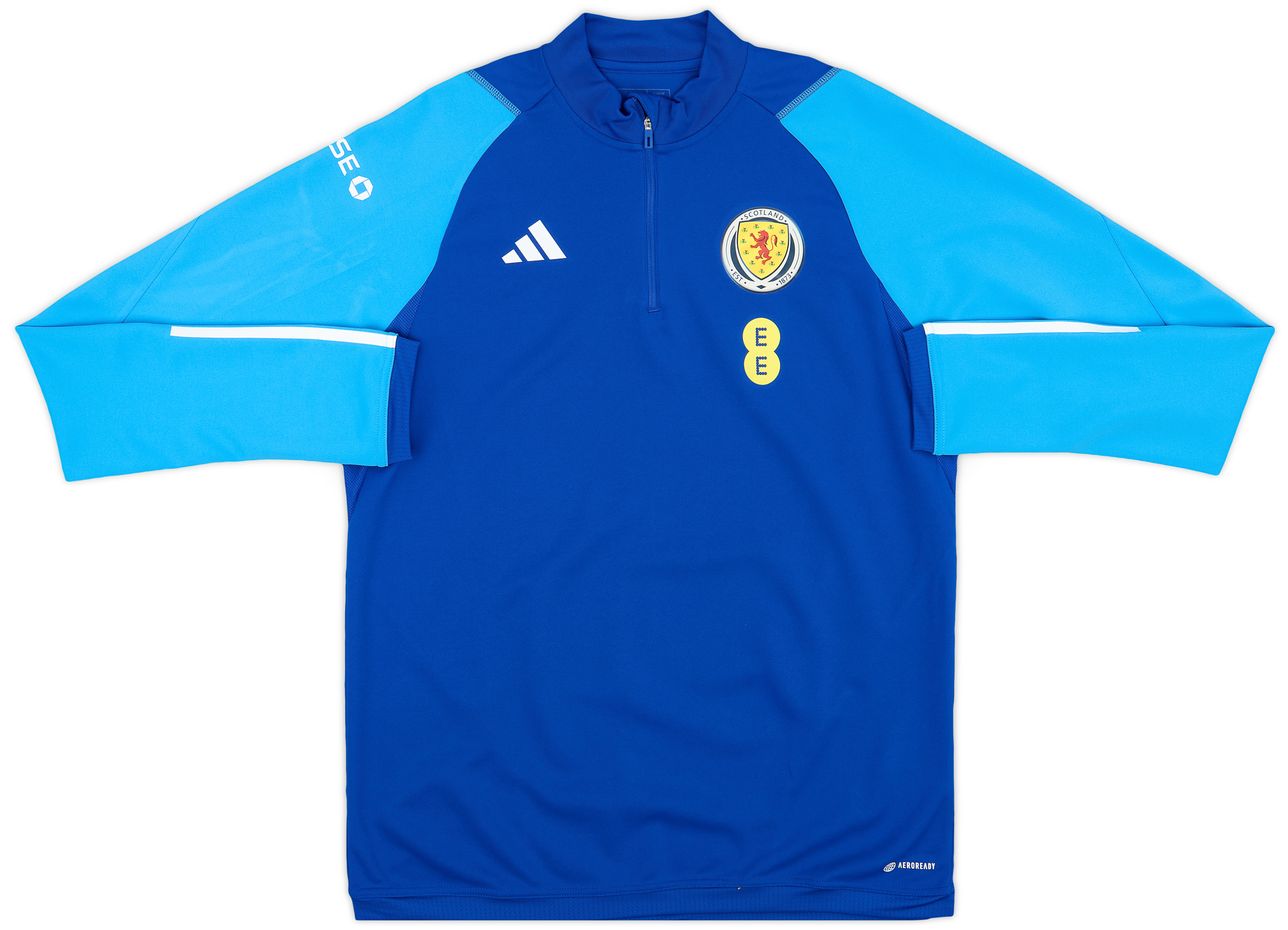 2023-24 Scotland Player Issue 1/4 Zip Training Top As New