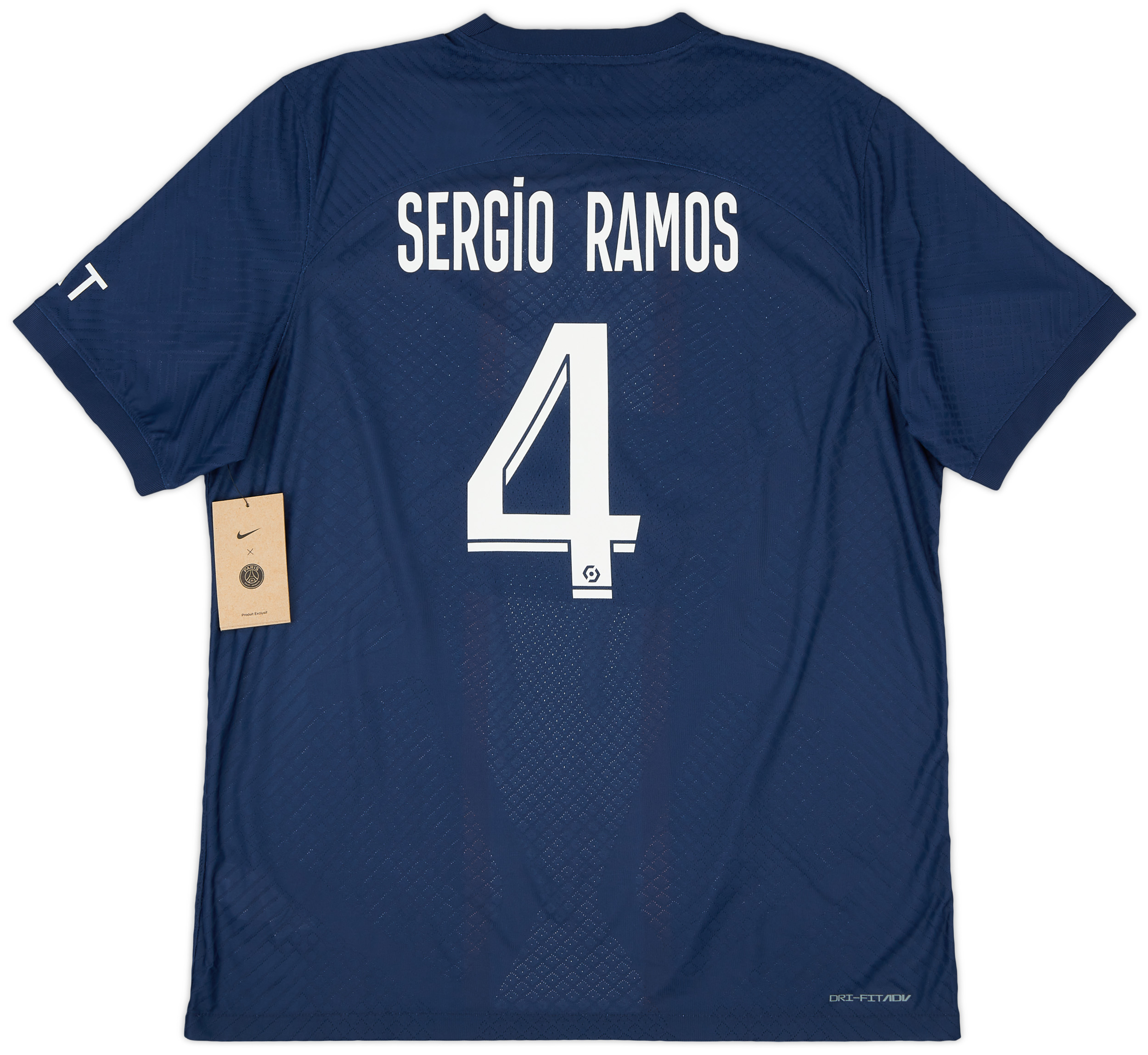 2022-23 Paris Saint-Germain Authentic Home Shirt Sergio
