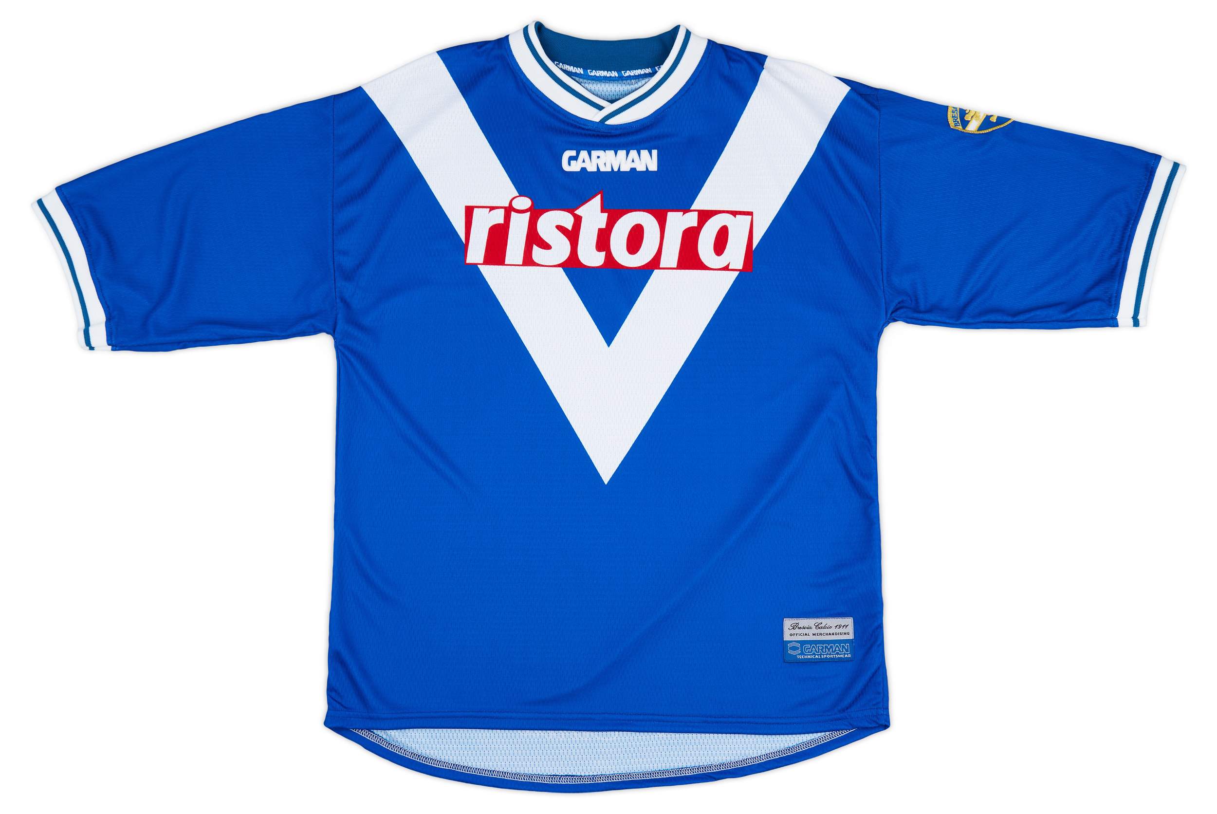 GARMAN Brescia Calcio セットアップ 2000-01 Brescia Garman Reissue Home Shirt