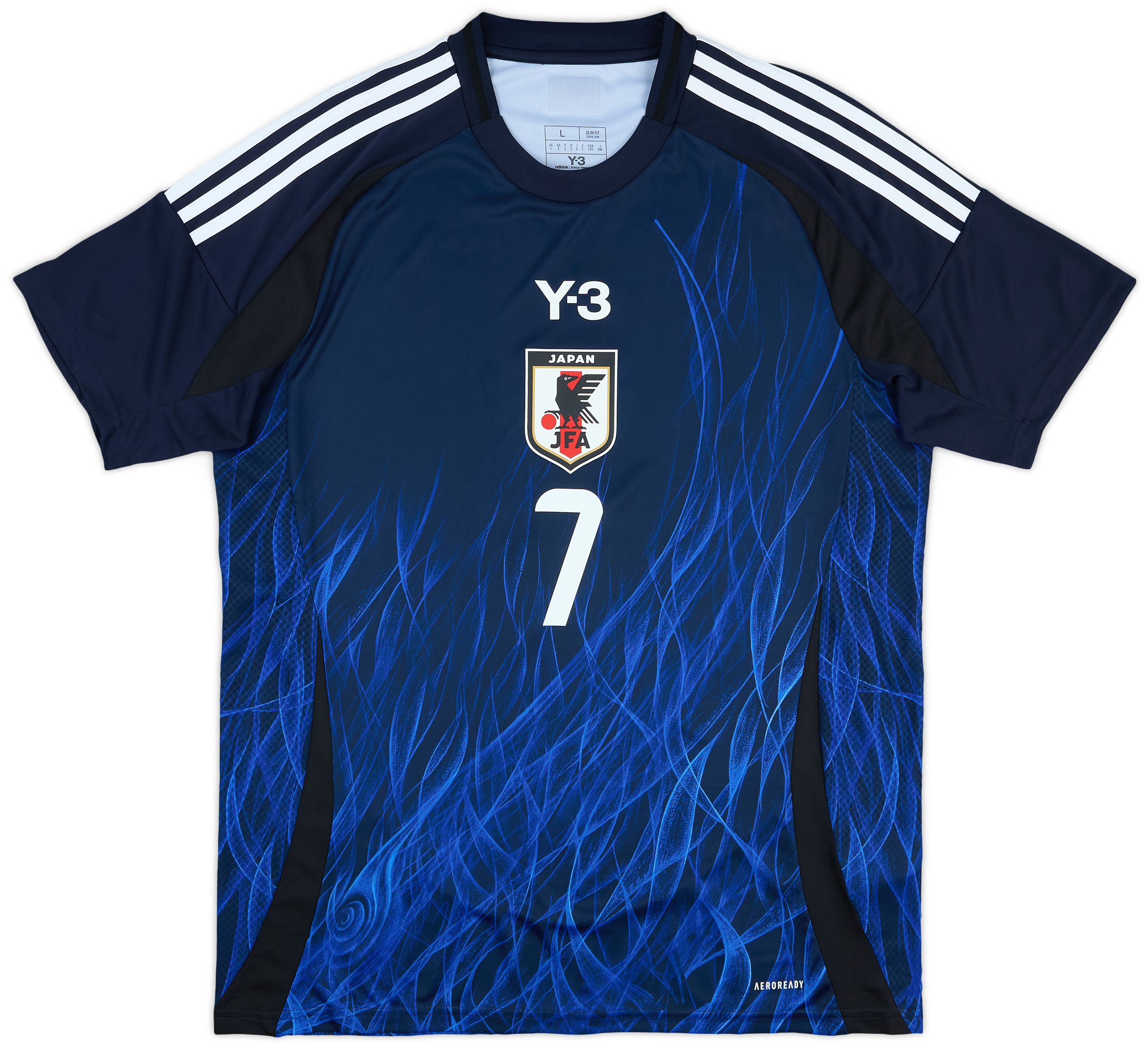 Y-3 MITOMA 7 サッカーシャツ ネイビー Y-3 MITOMA 7 サッカーシャツ ネイビー - メルカリ