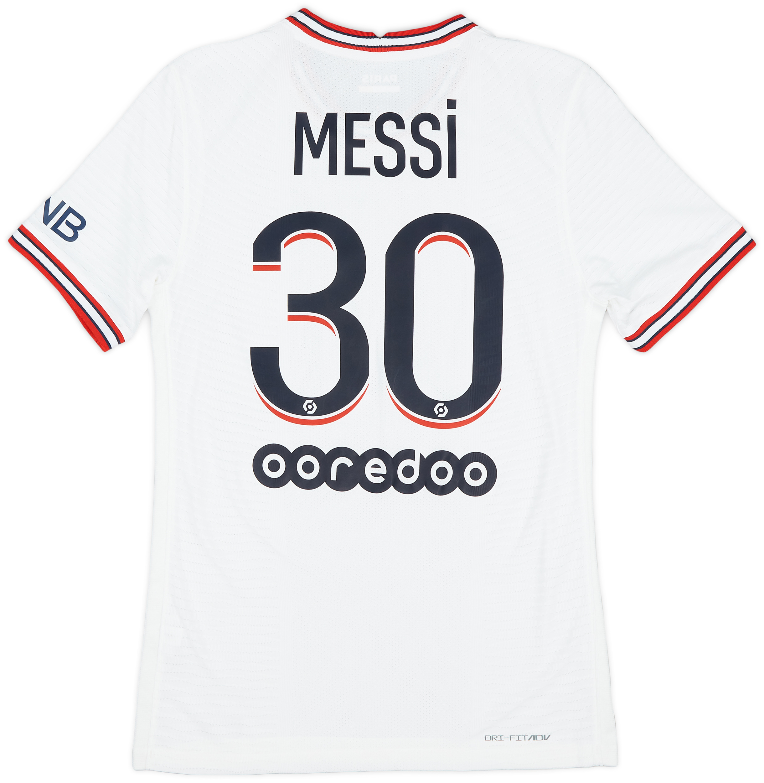 2021/22 PSG Fourth UCL Jersey #30 Messi Small Jordan Paris