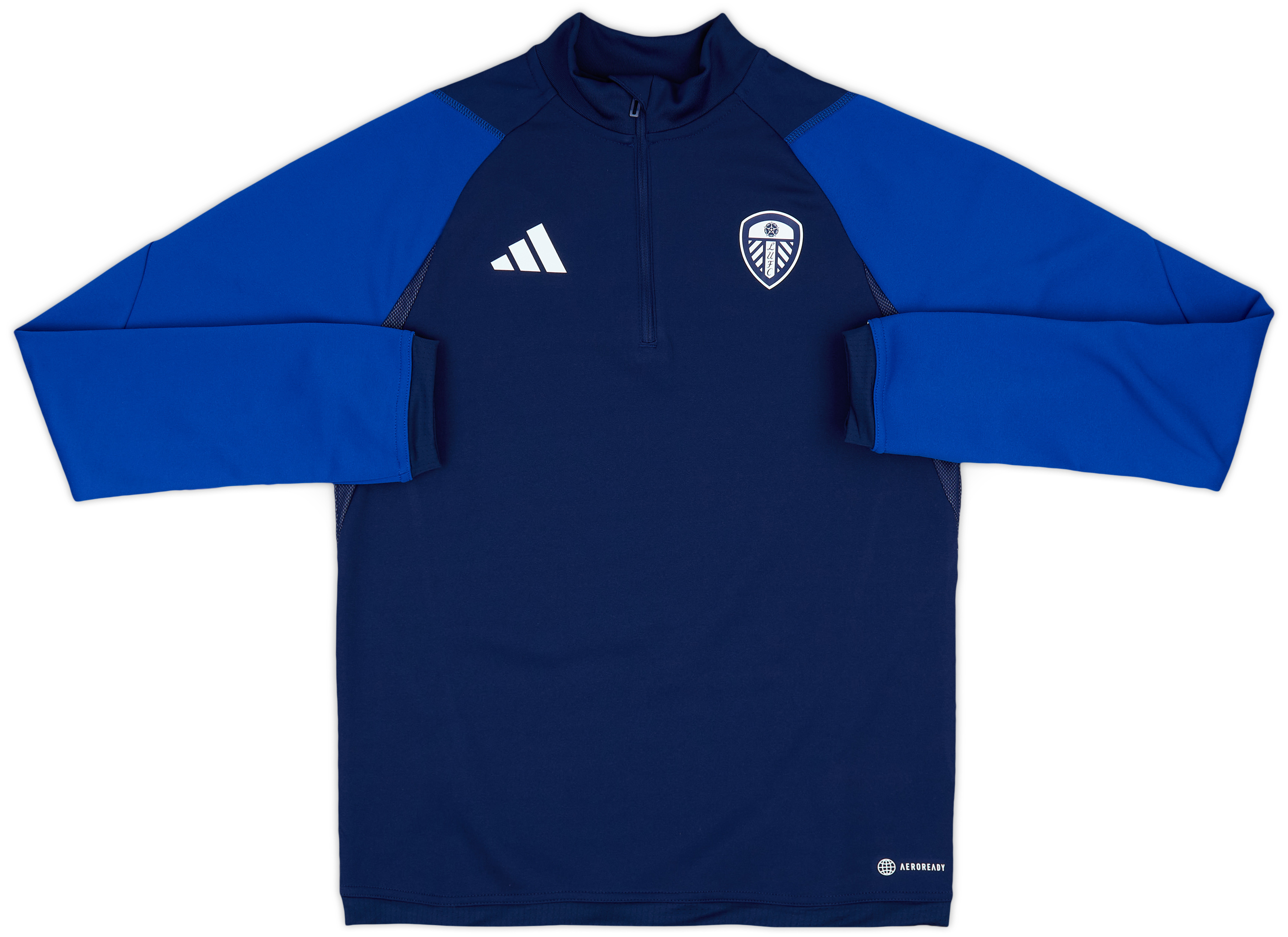 2023-24 Leeds United adidas 1/4 Zip Training Top (L.Kids)
