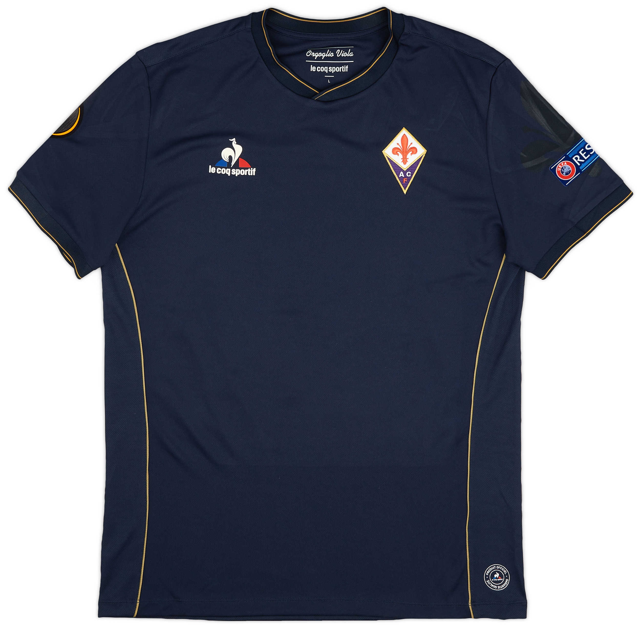 2015 16 Fiorentina Match Issue European GK S S Shirt Tatarusanu 12 As New L