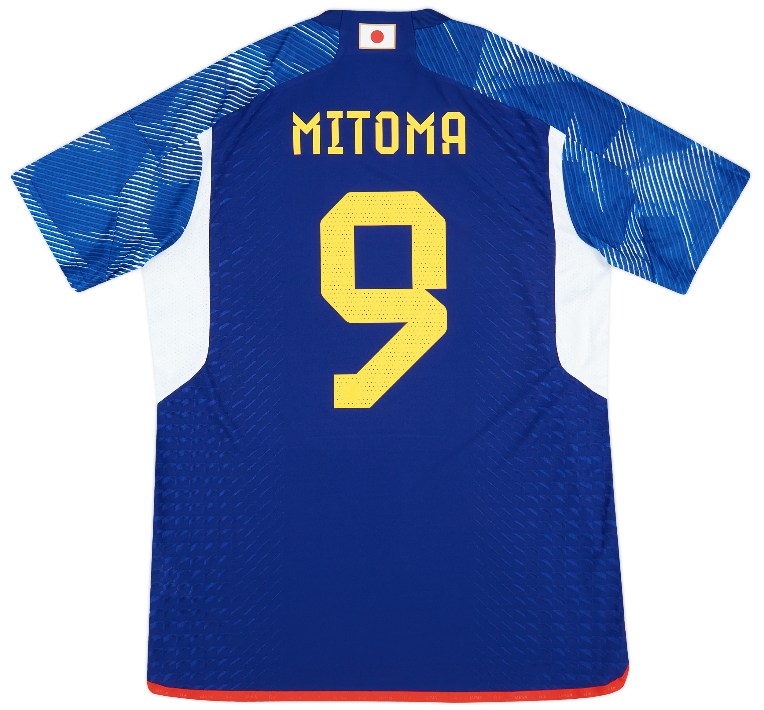 2022 adidas 日本代表ホーム No.9 MITOMA 2022-23 Japan Authentic Home Shirt Mitoma #9