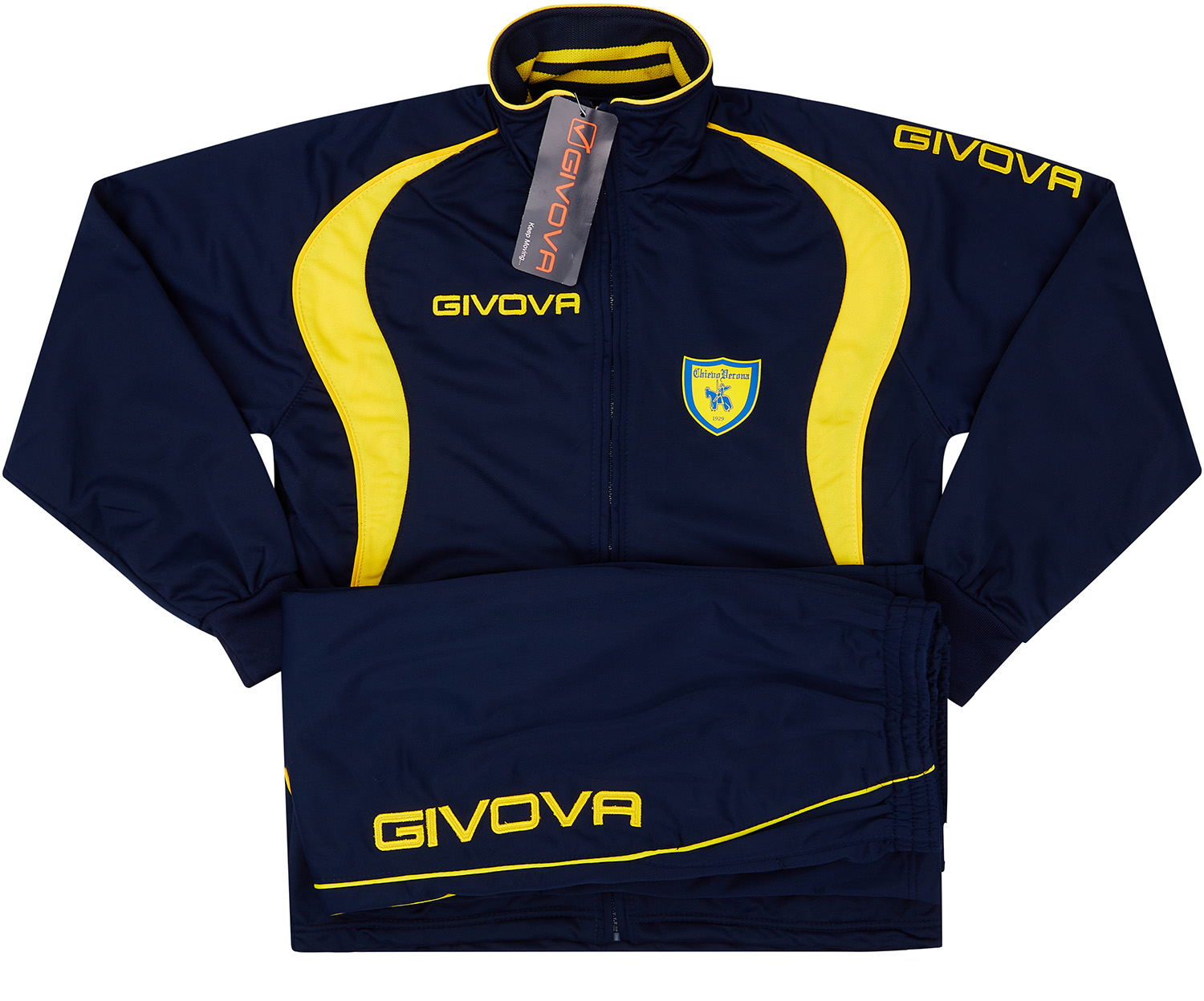 Veste De Football Homme Italie Tiro Travel Bleu ADIDAS