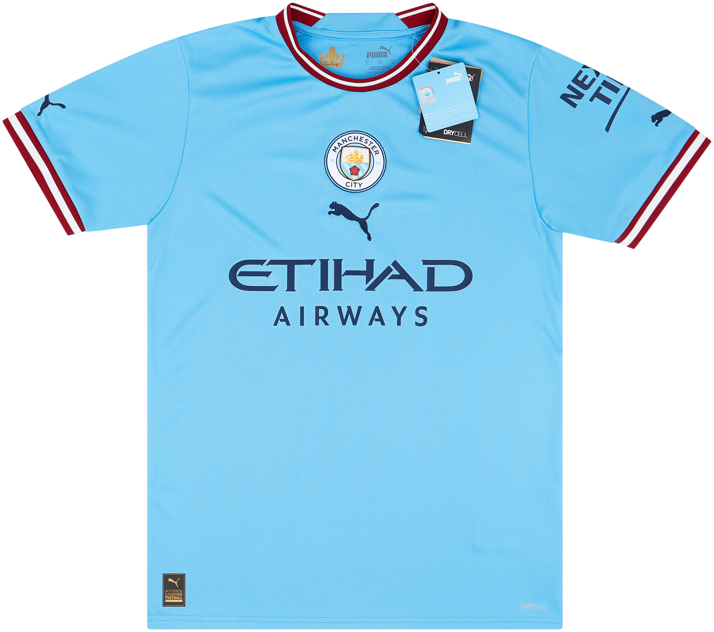 Manchester City 22-23 ホーム Manchester City 22/23 Home Puma Ultraweave Authentic Soccer