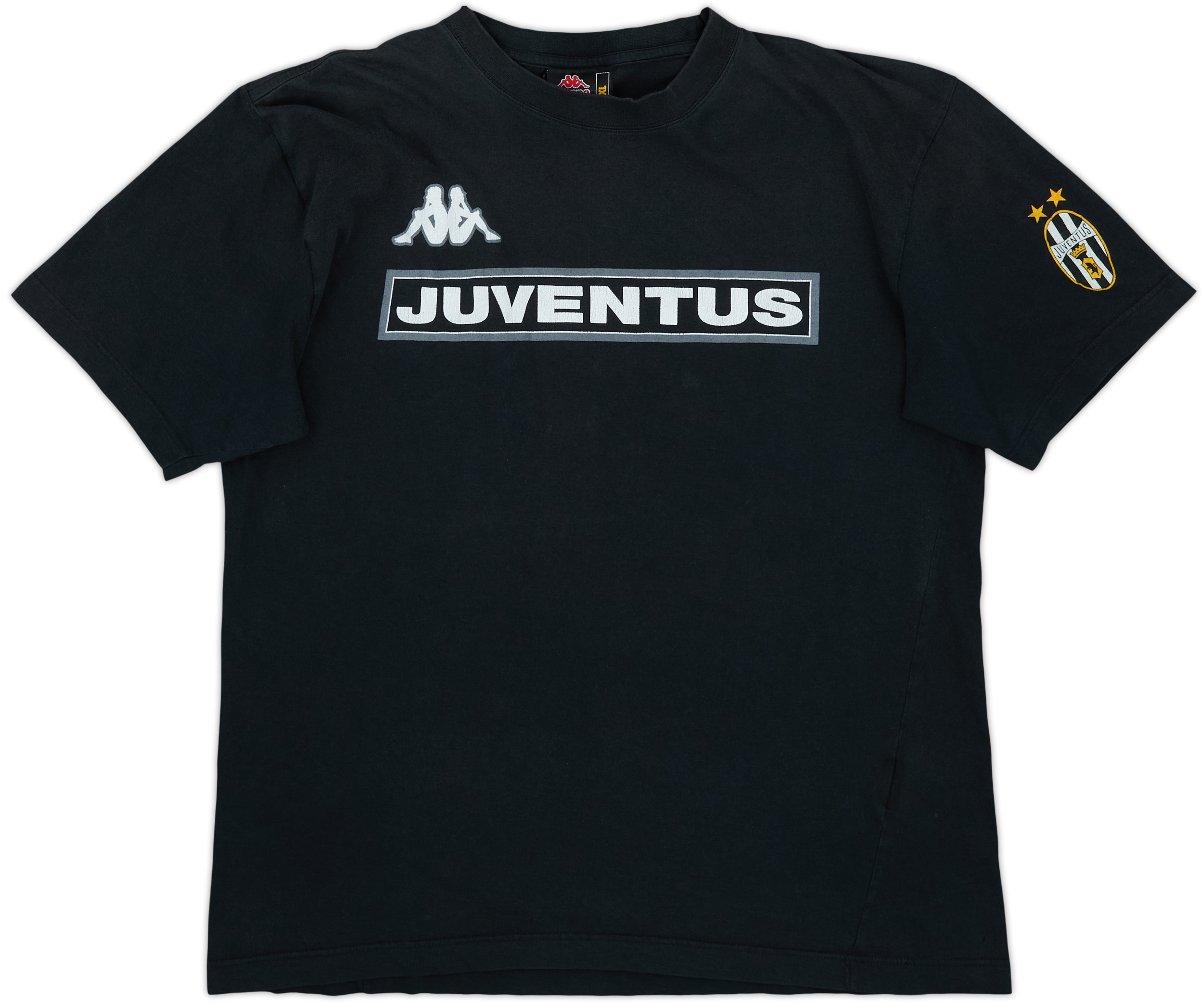 1998-99 Juventus Kappa Cotton Tee - 7/10 - (XL)