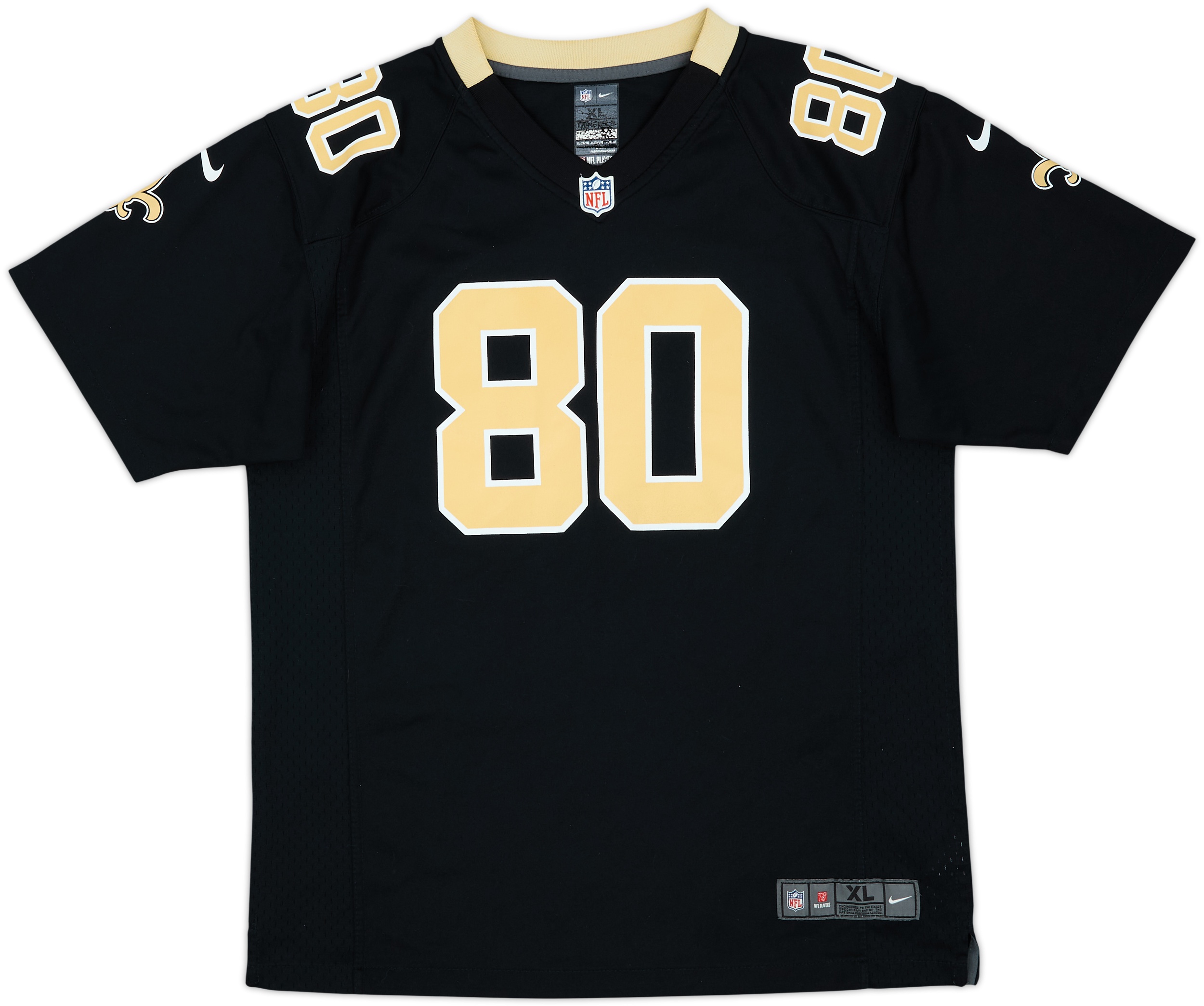 2012-14 New Orleans Saints Graham #80 Nike Game Home Jersey - 7/10