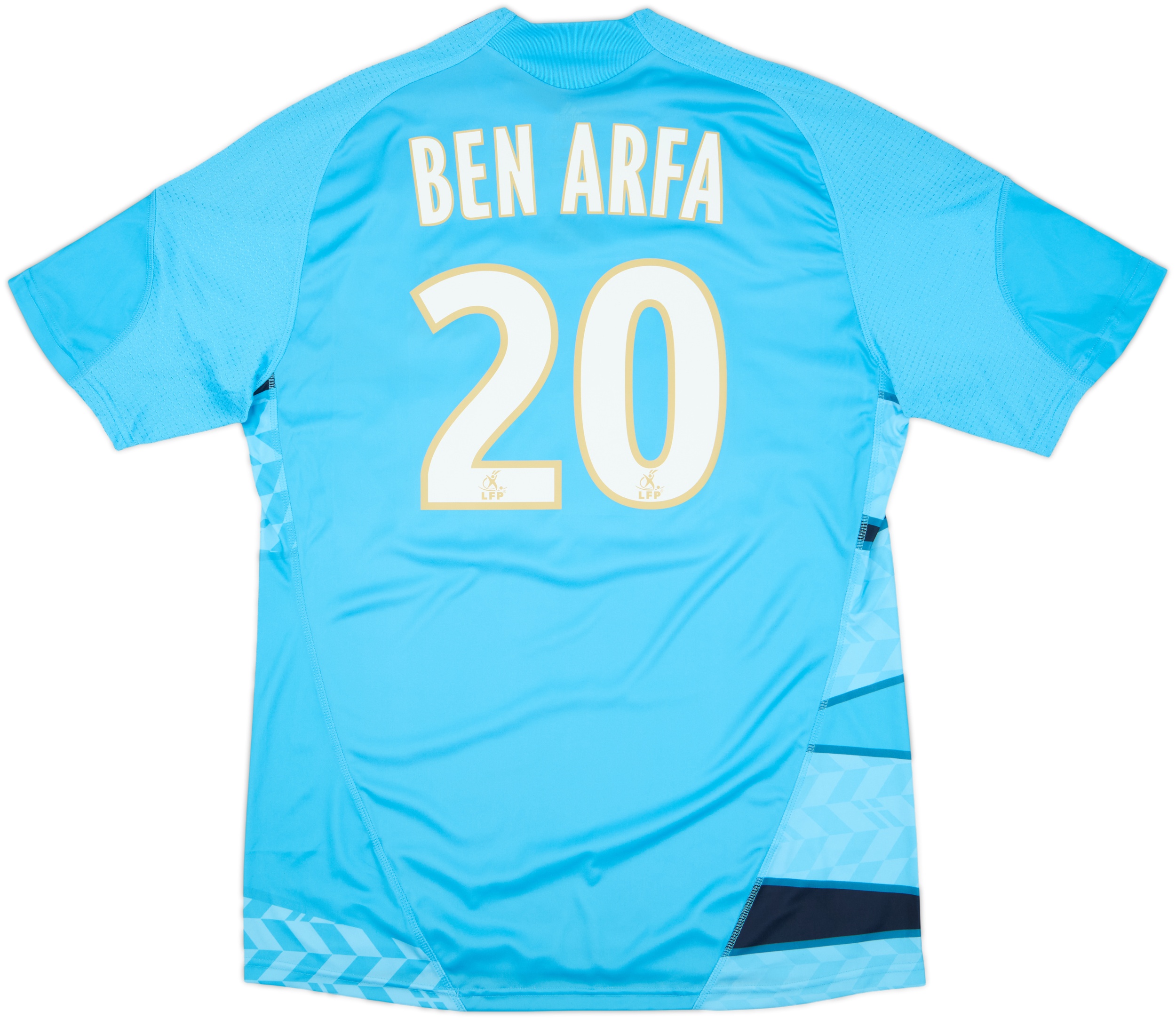 2009-10 Olympique Marseille Away Shirt Ben Arfa #20 - 10/10 - (L)