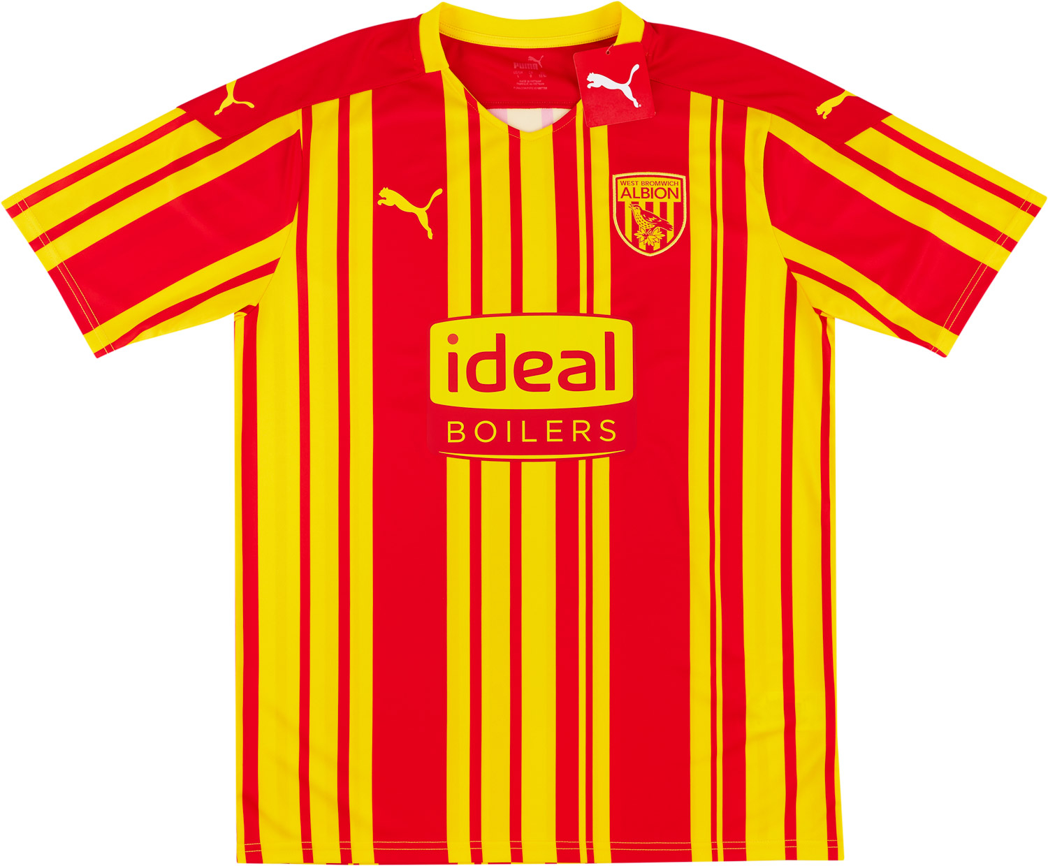 West brom red and yellow kit cheap