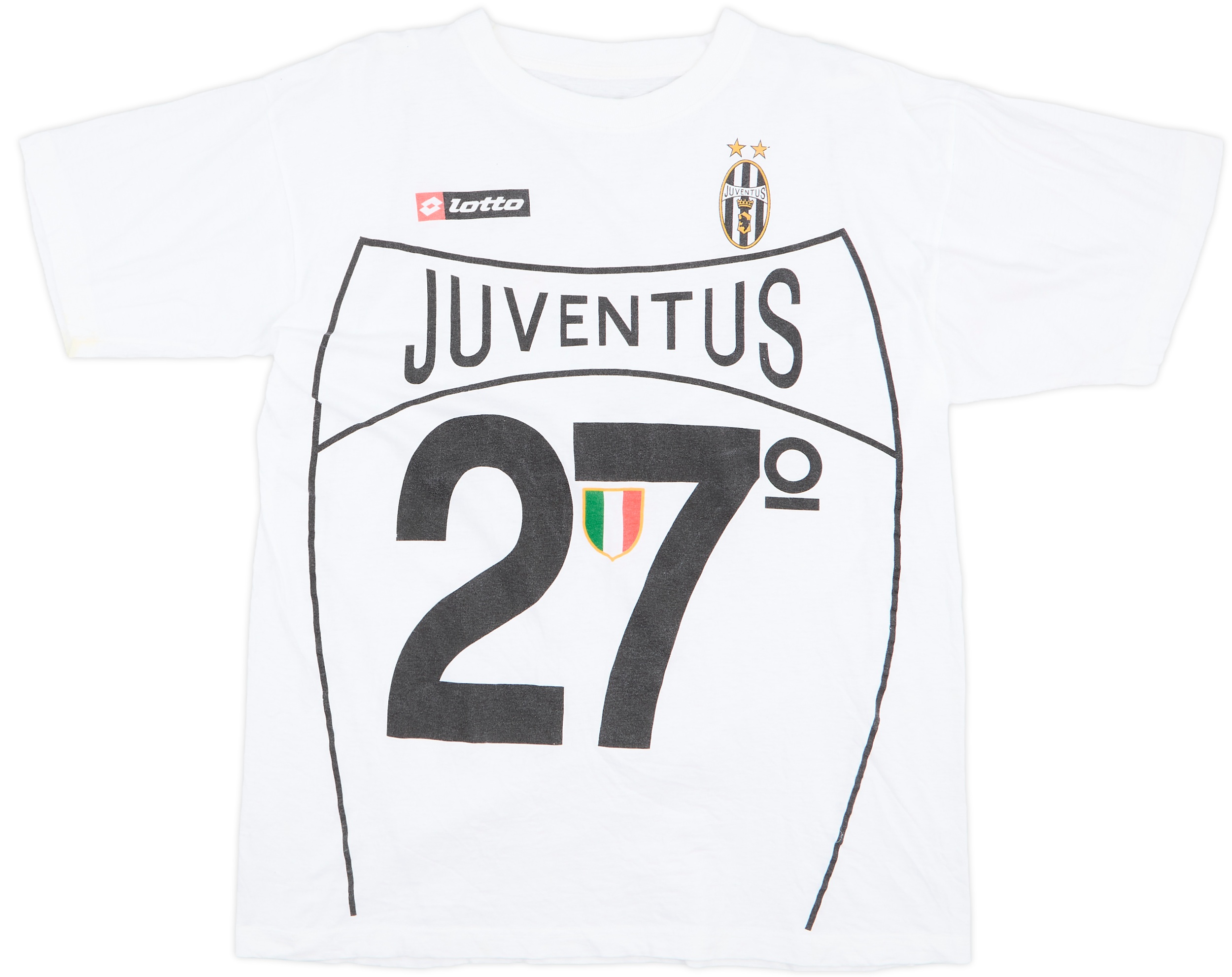 2002-03 Juventus Lotto 'Campioni D'Italia 2003' Graphic Tee