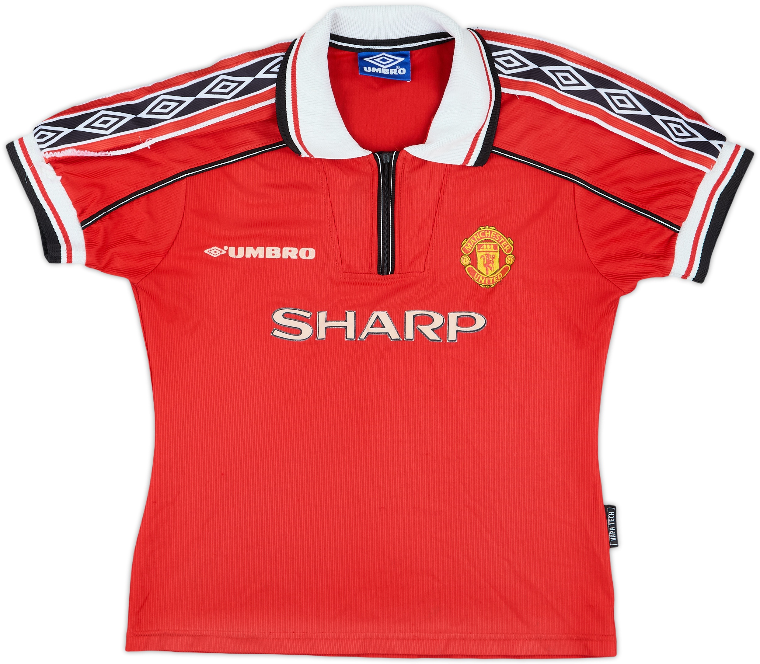 1998-00 Manchester United Home Shirt - 4/10 - (Women's S)