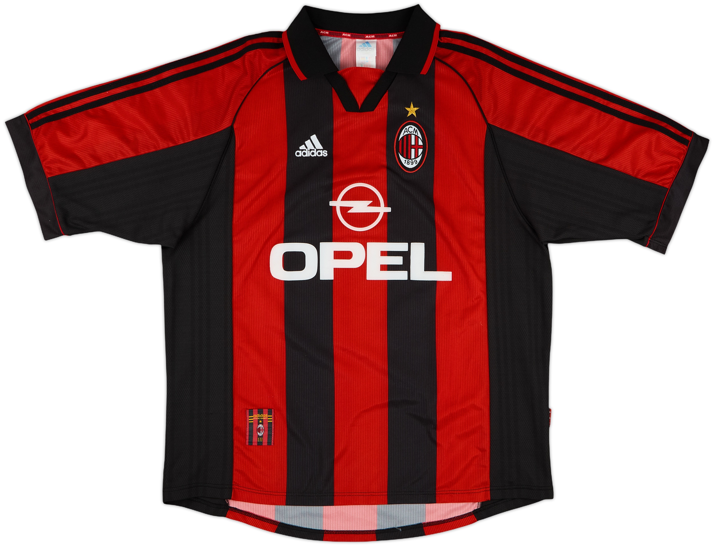 1998-00 AC Milan Home Shirt Boban #10 - 5/10 - (XL)