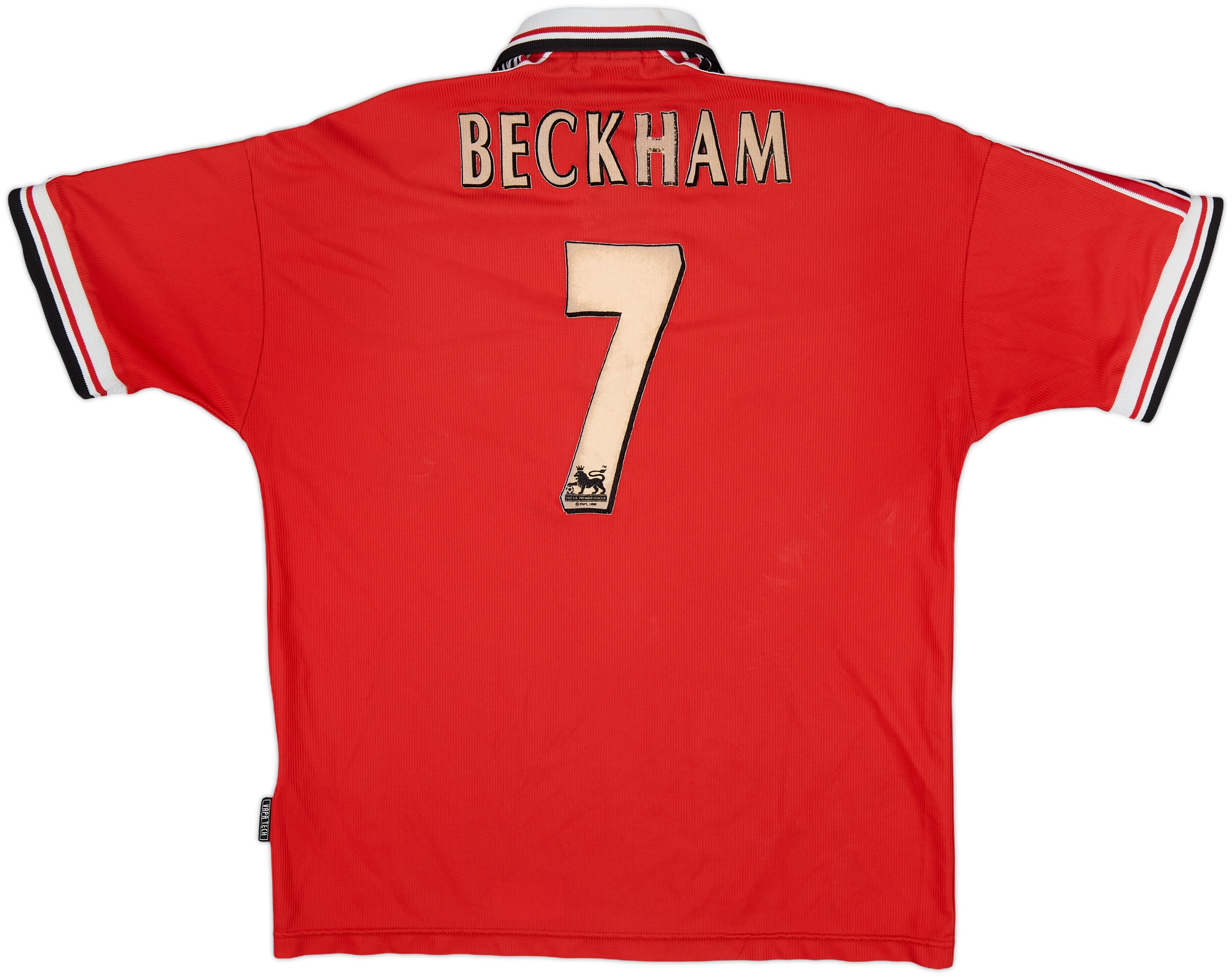 Manchester Beckham 1998/1999 7番 海外正規品 M 1998-00 Manchester United Home Shirt & Shorts Beckham #7 - 5