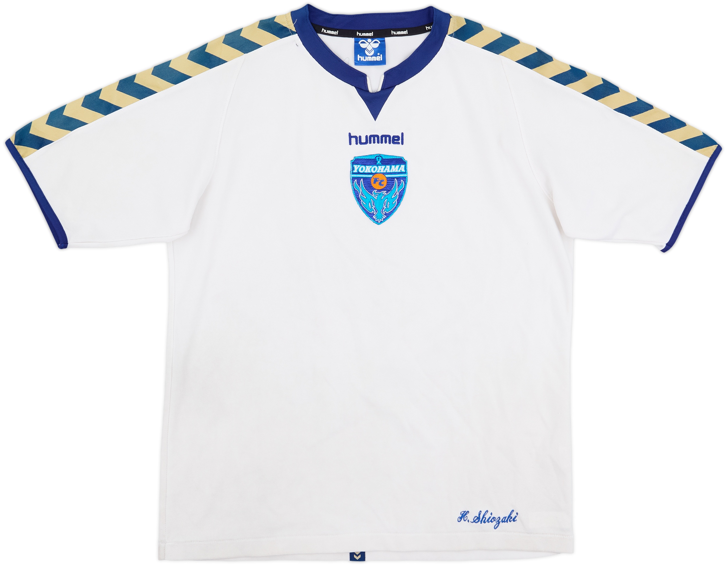 2002-03 Yokohama FC Hummel Training Shirt - 6/10 - (M)