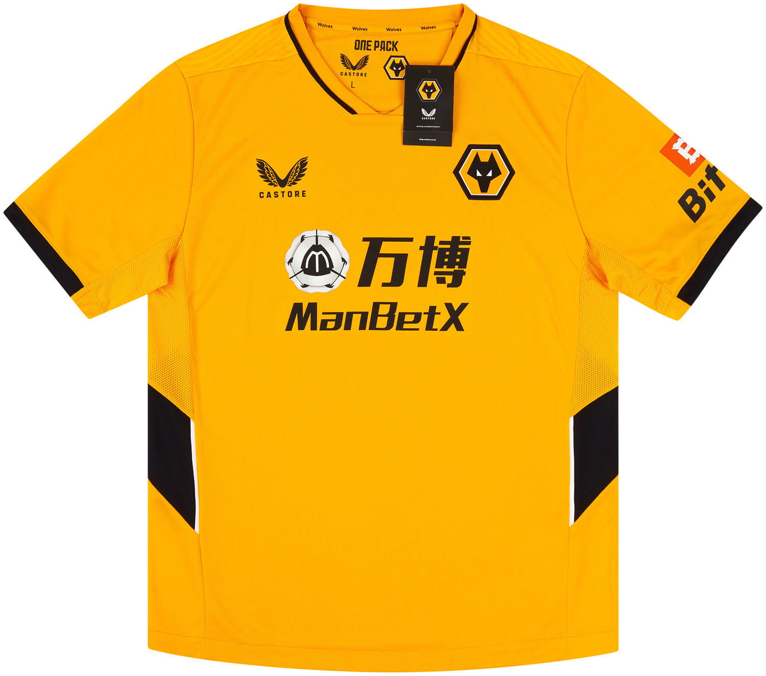 202122 Wolves Home Shirt NEW