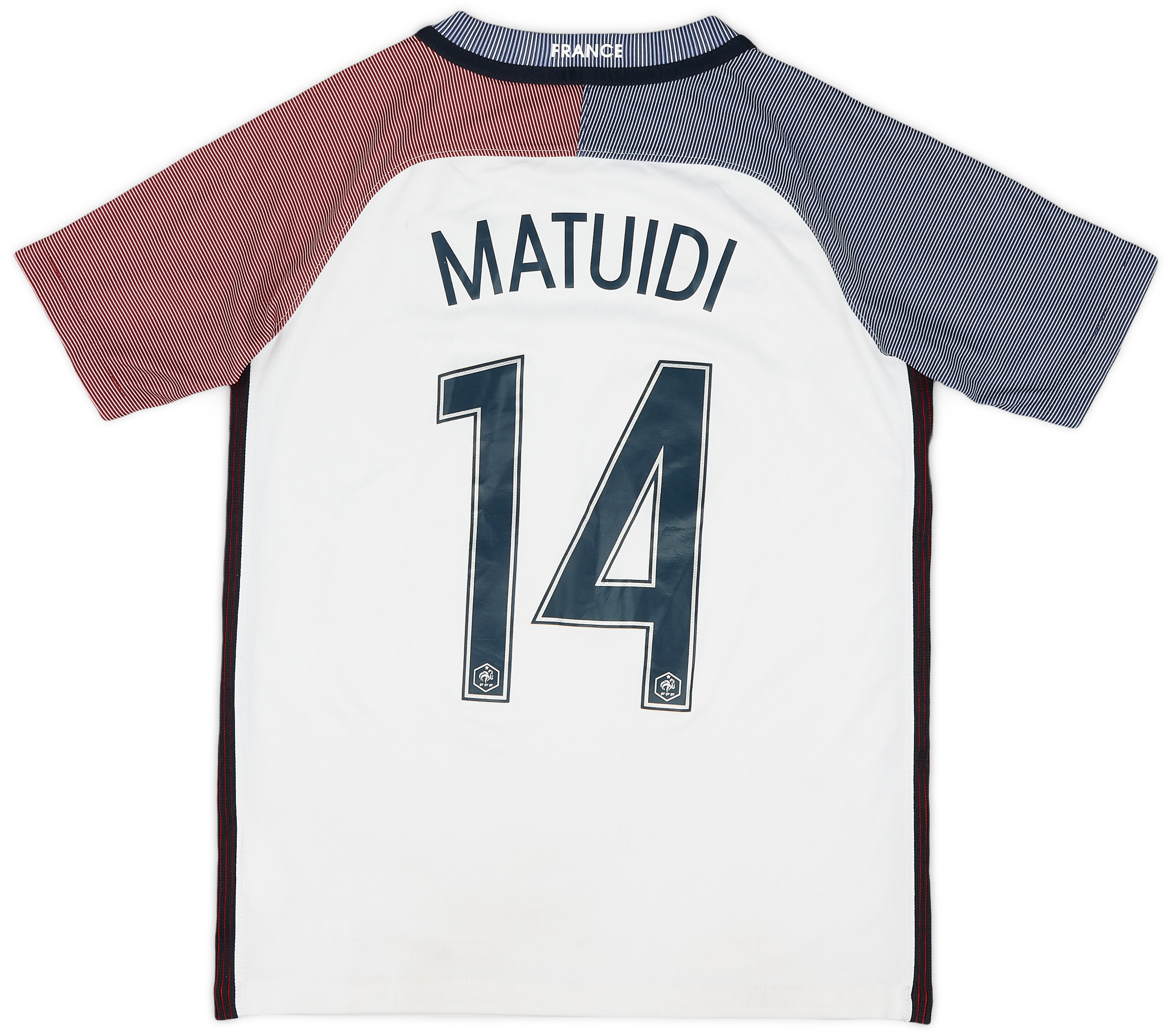 Lot De 20 Flocages FFC – Matuidi 14 – Maillot Extérieur 2016 – Enfant