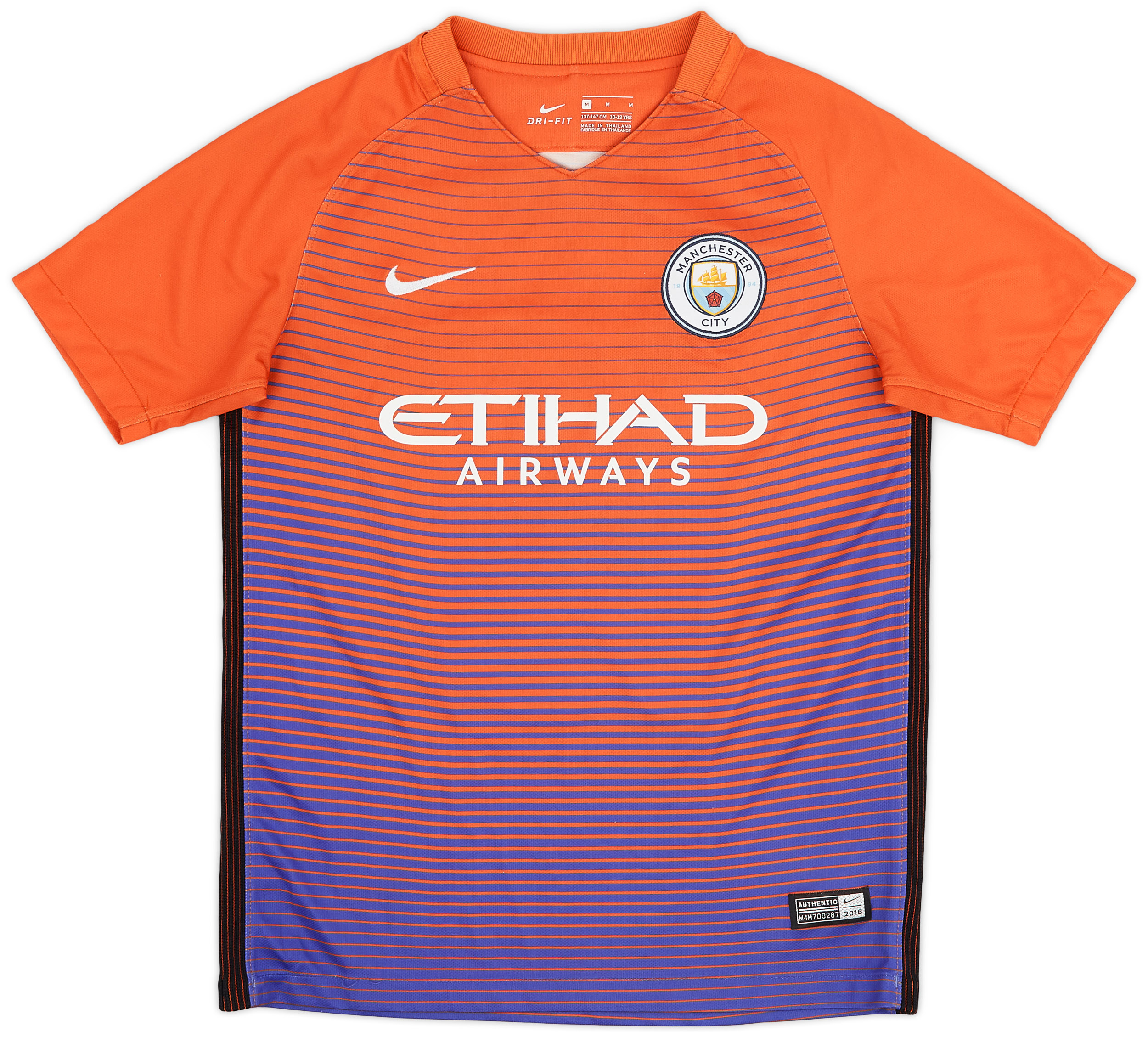 2016-17 Manchester City Third Shirt Sané #19 - Excellent 8/10 - (M  