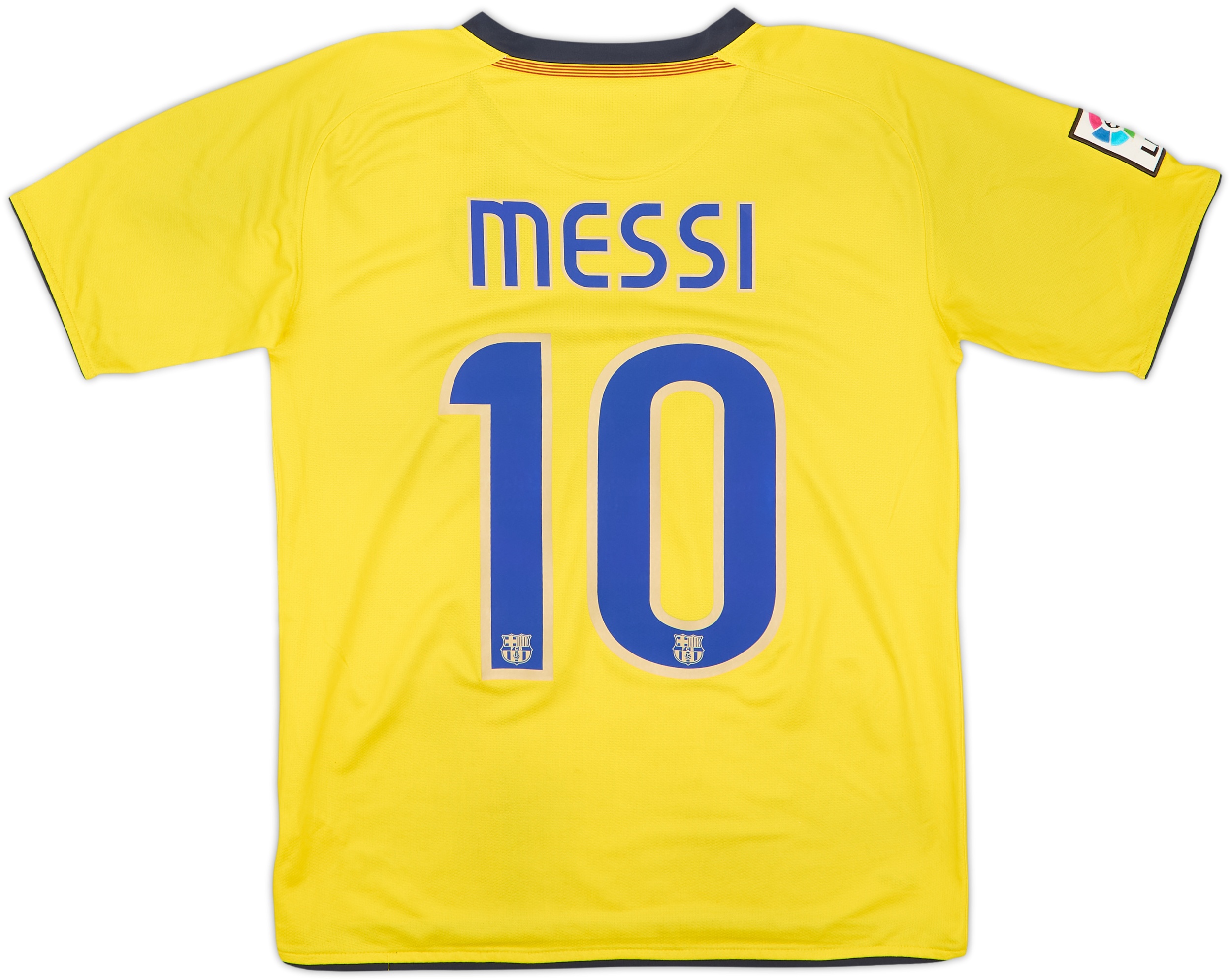 2008-10 Barcelona Away Shirt Messi #10 - 6/10 - (XL.Boys)