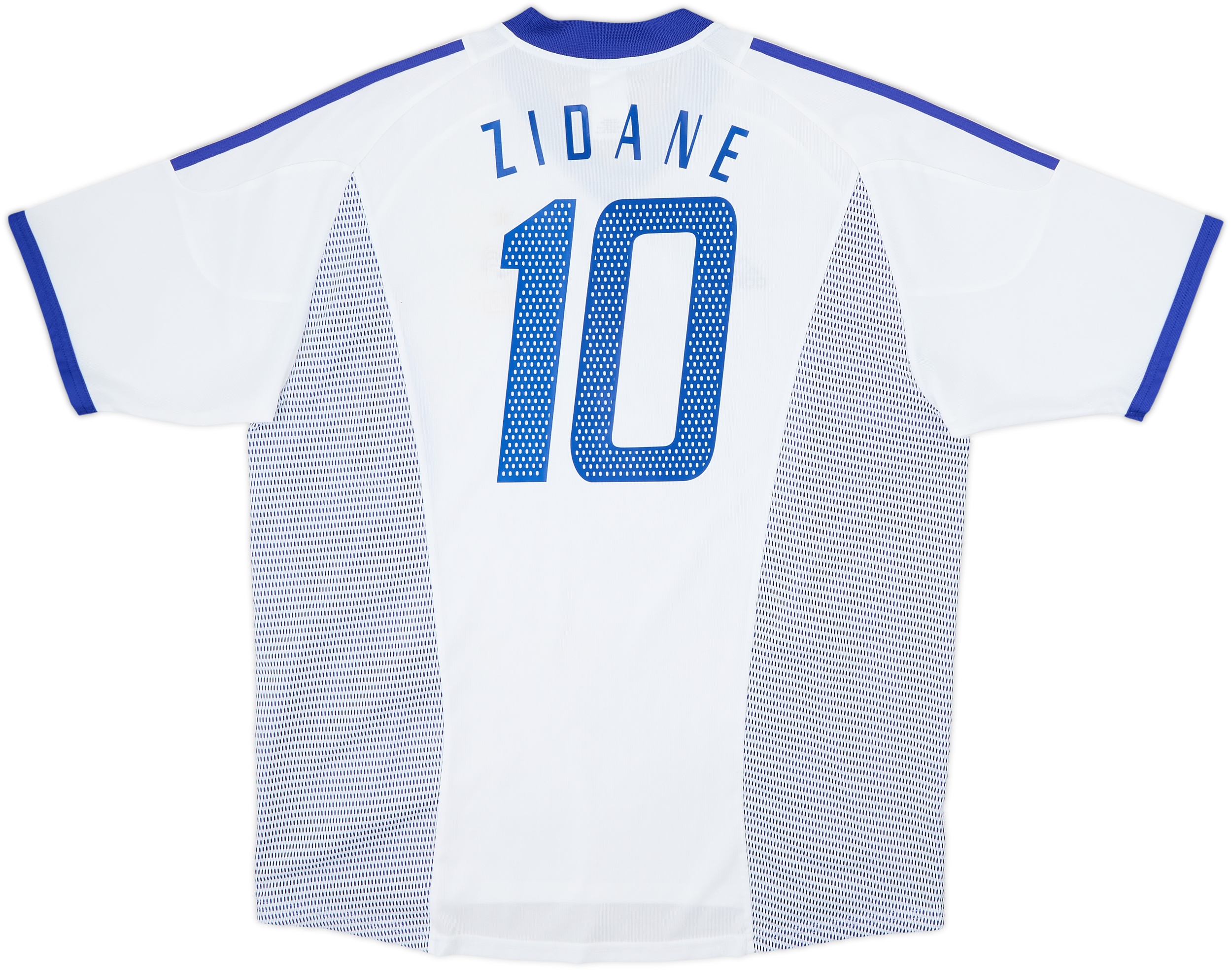 2002-04 France Away Shirt Zidane #10 - 5/10 - (XL)