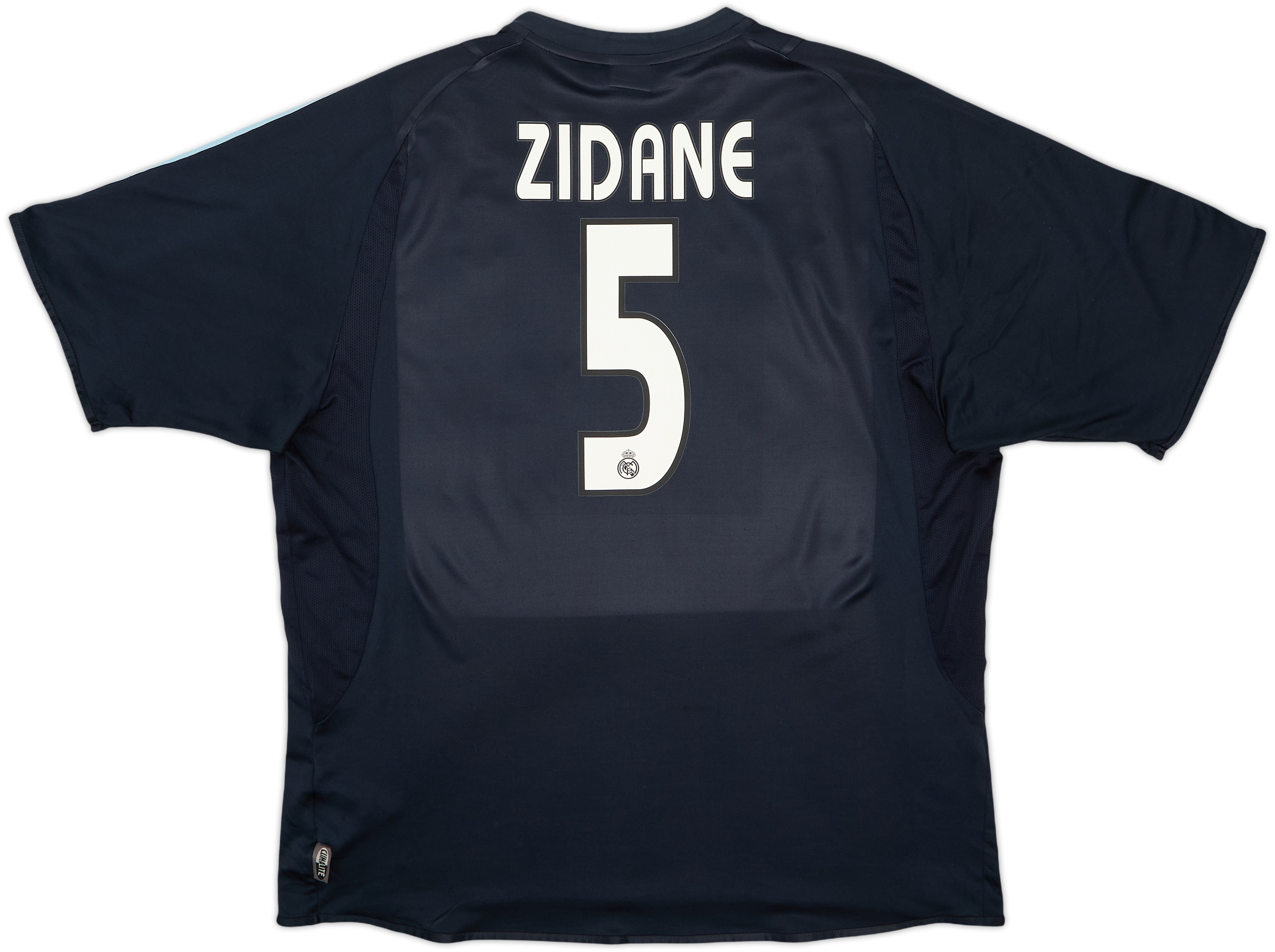 2003-04 Real Madrid Away Shirt Zidane #5 - 4/10 - (XXL)