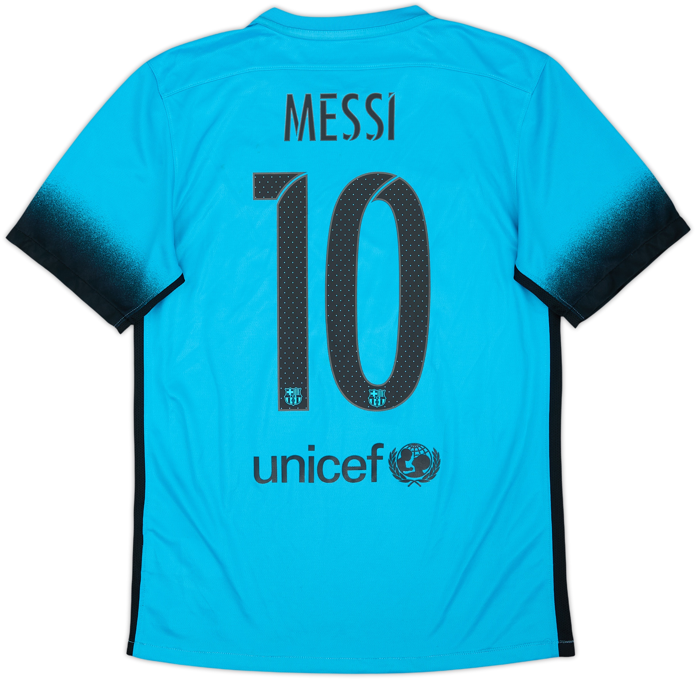 2015-16 Barcelona Third Shirt Messi #10 - 6/10 - (S)