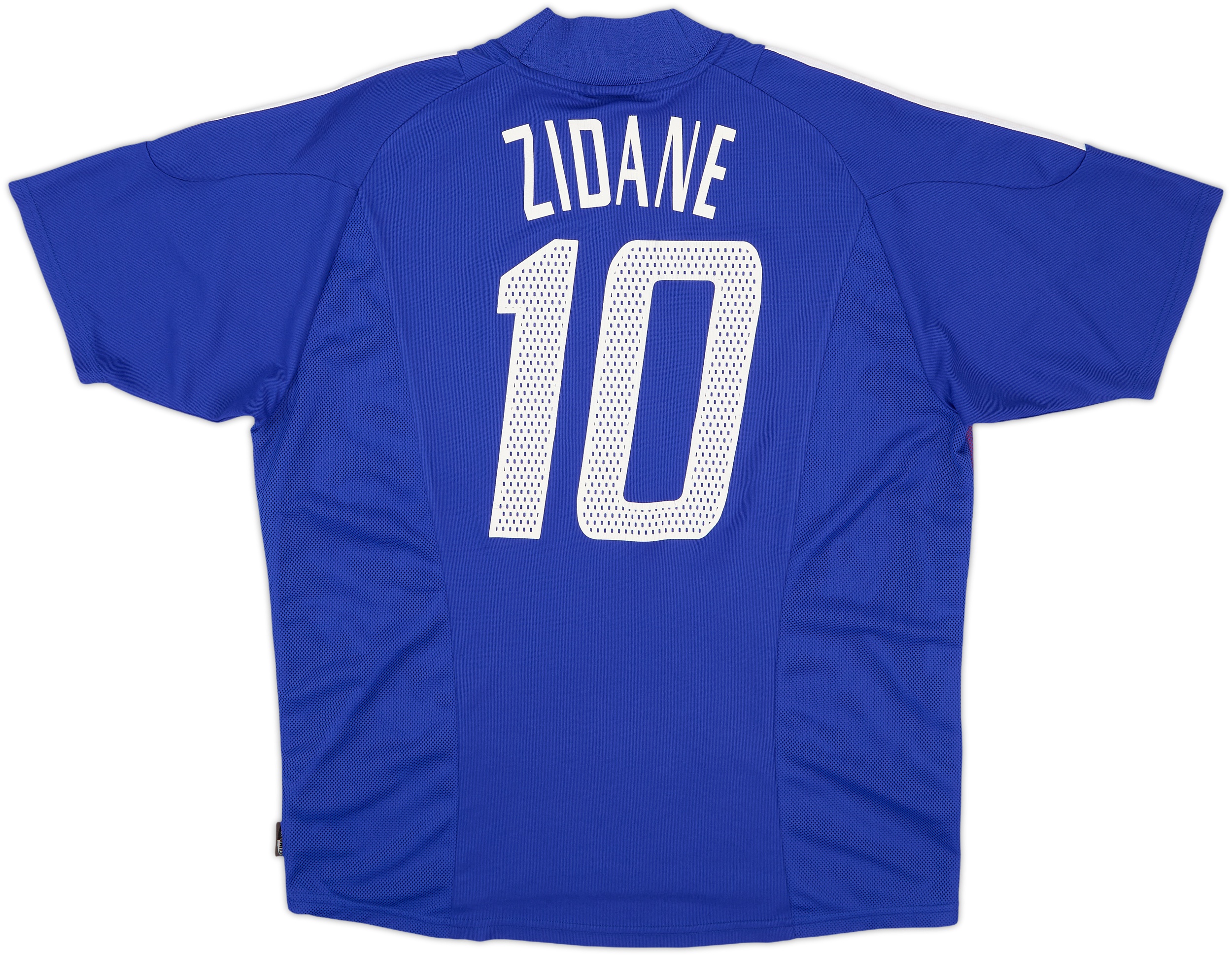 2002-04 France Home Shirt Zidane #10 - 7/10 - (XL)