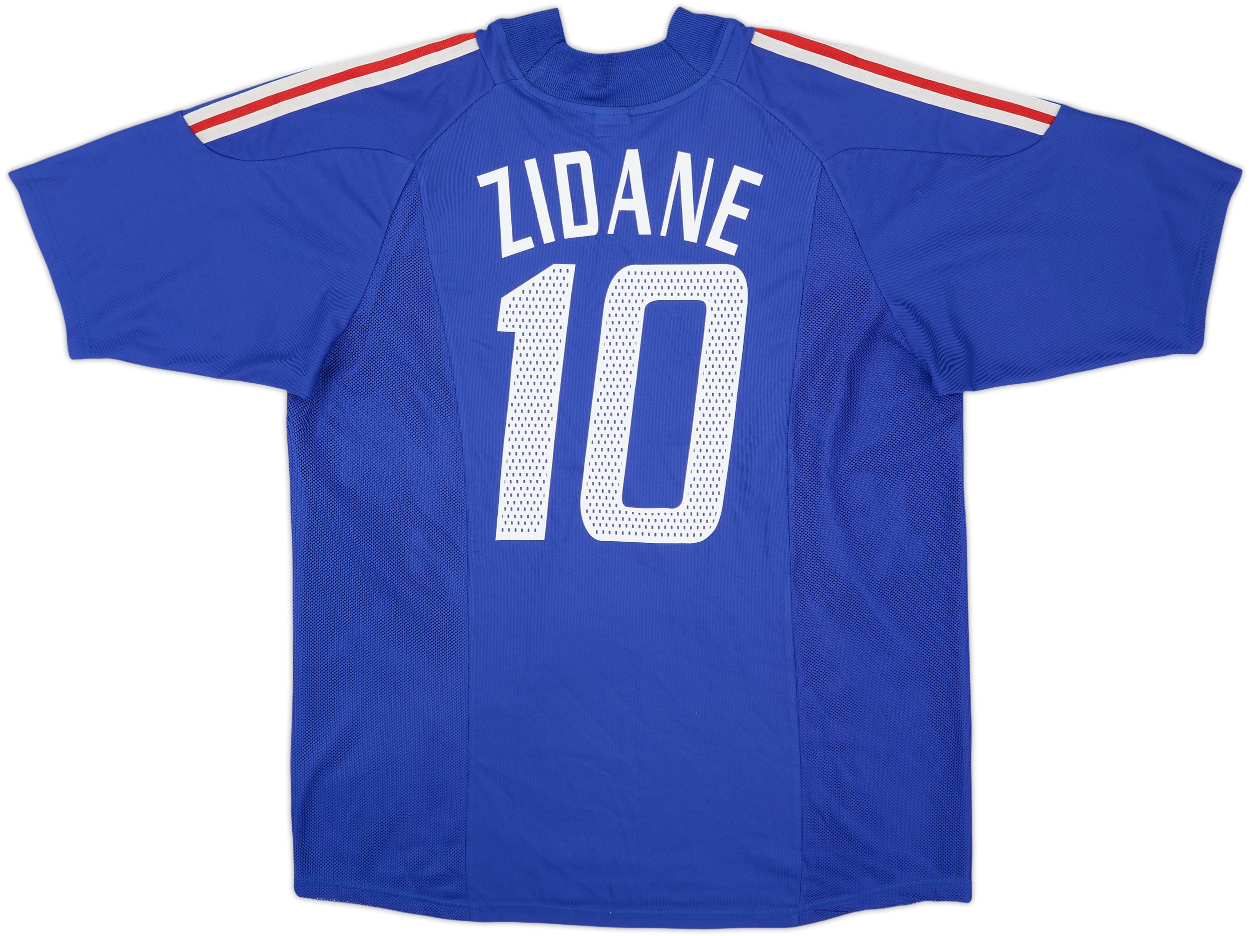 2002-04 France Home Shirt Zidane #10 - 7/10 - (XL)