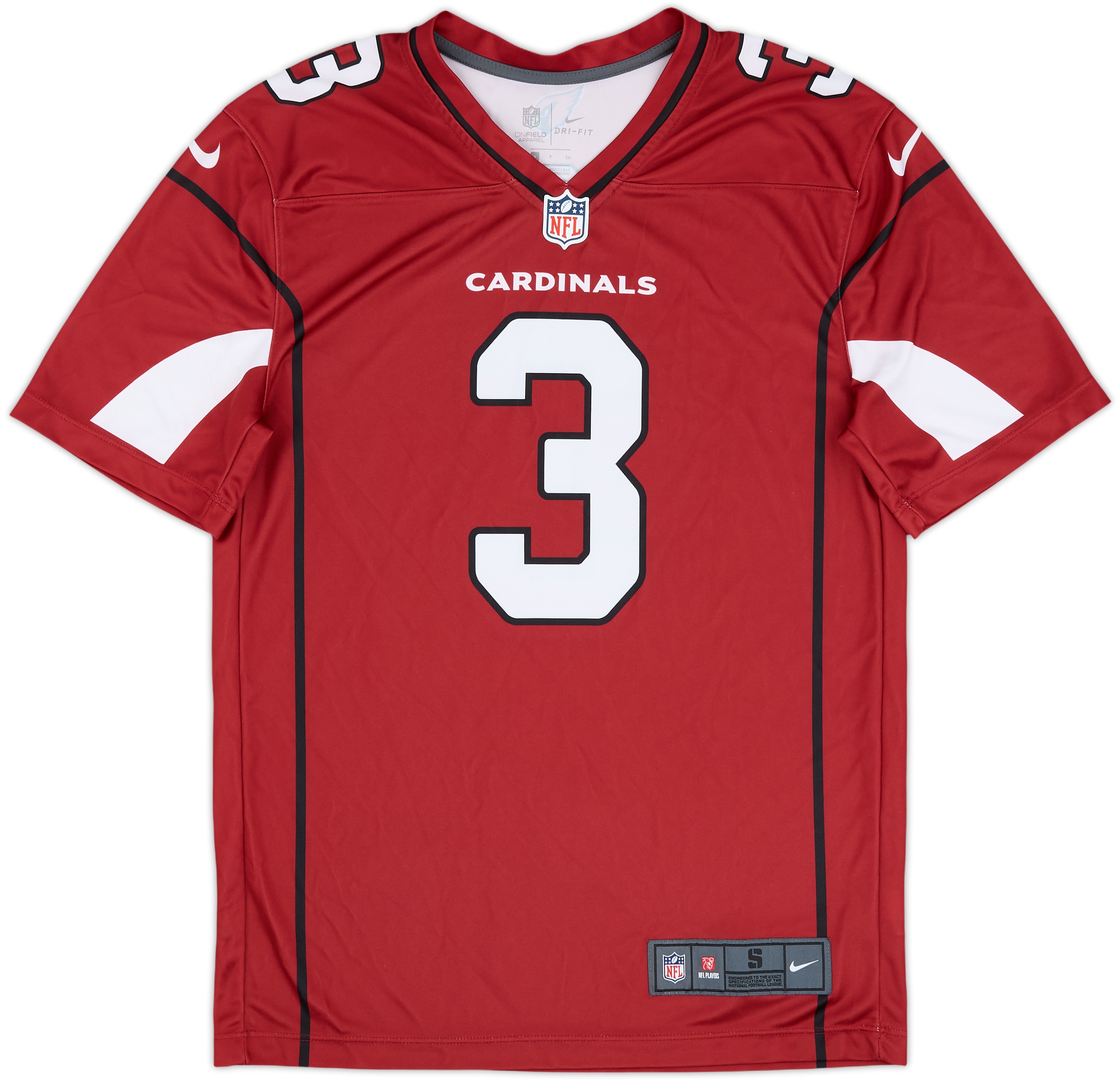 2018 Arizona Cardinals Rosen #3 Nike Legend Home Jersey - 8/10 - (S)