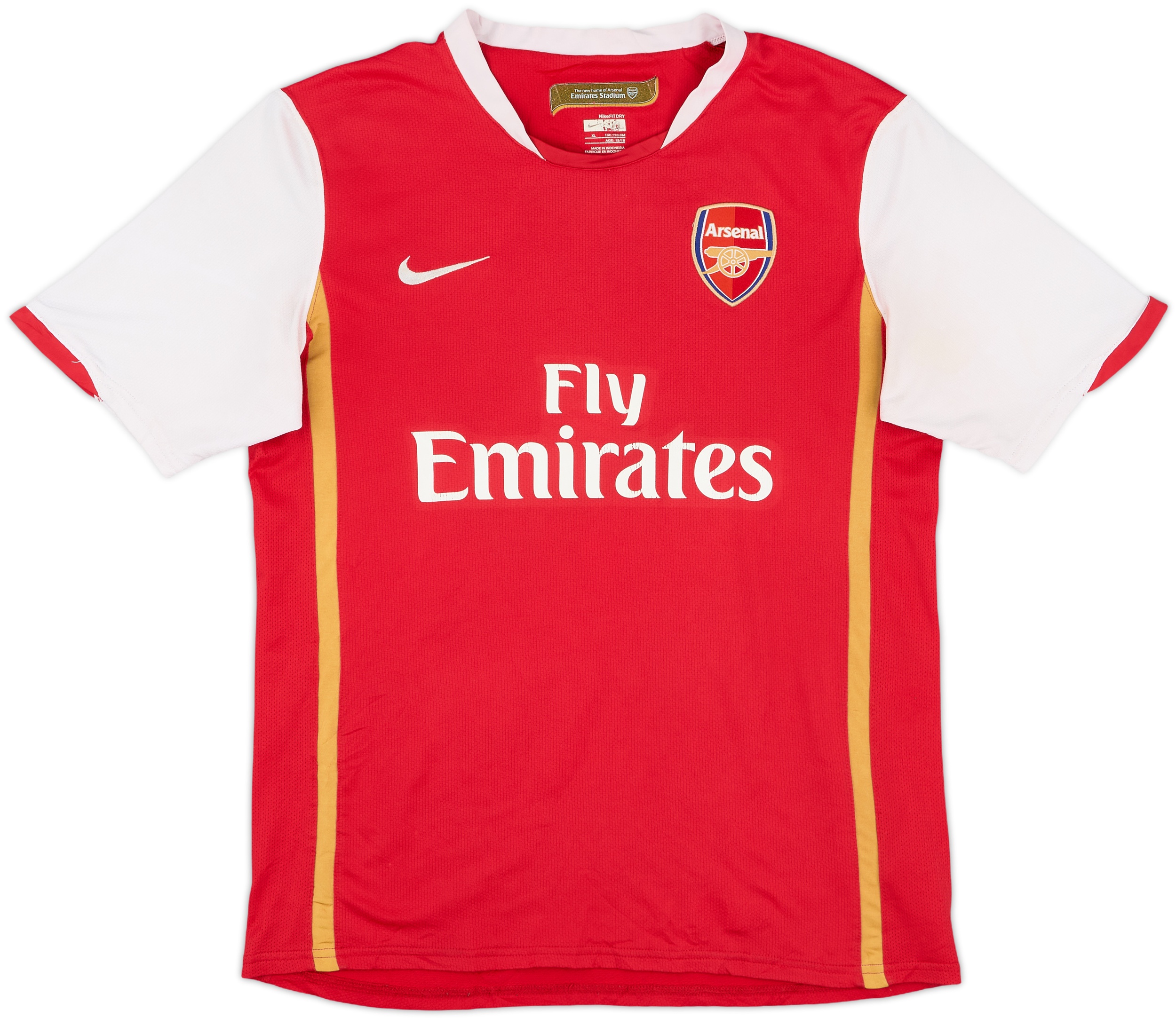 2006-08 Arsenal Home Shirt - 5/10 - (XL.Boys)