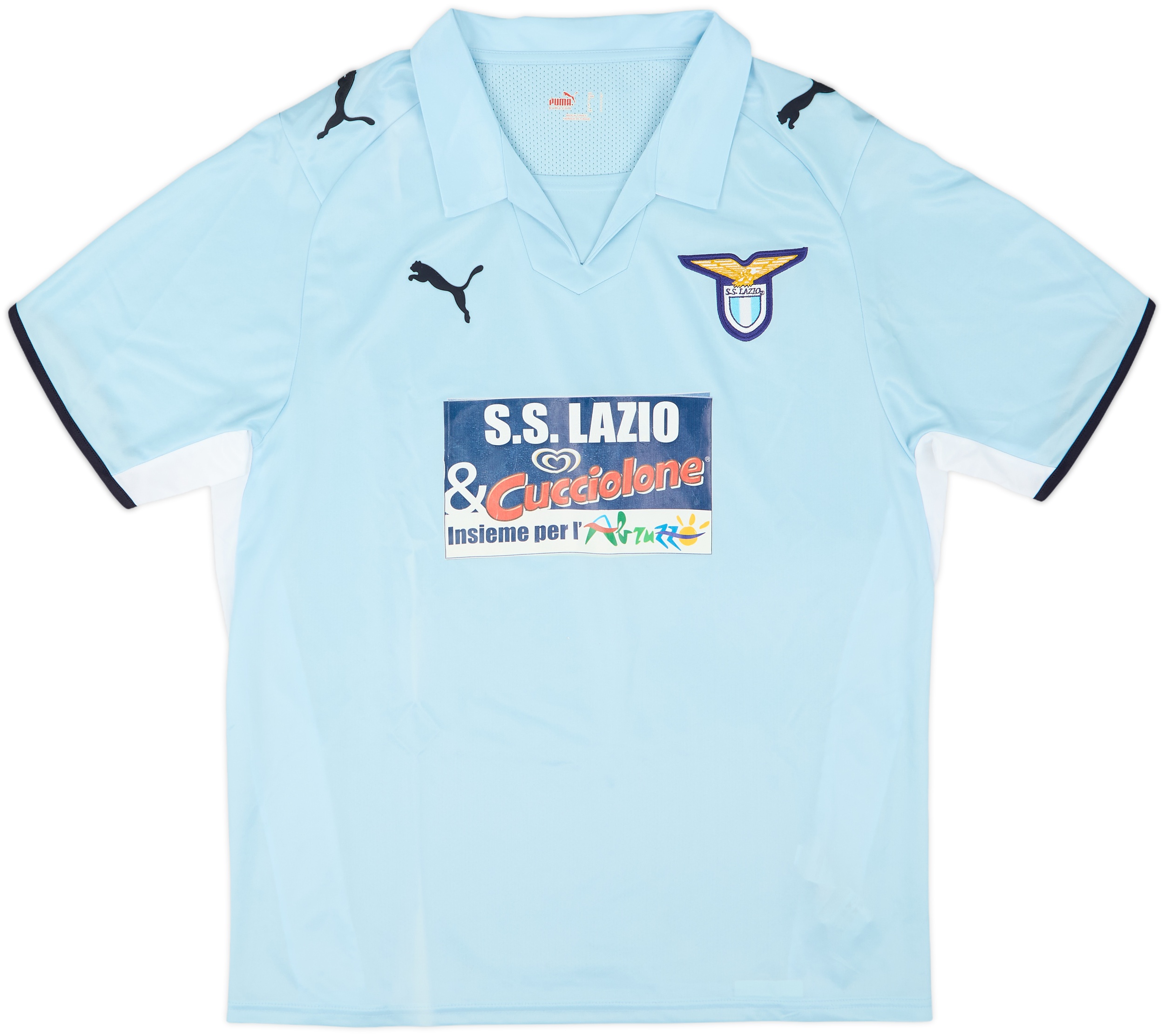 2008-09 Lazio Home Shirt - 9/10 - (L)