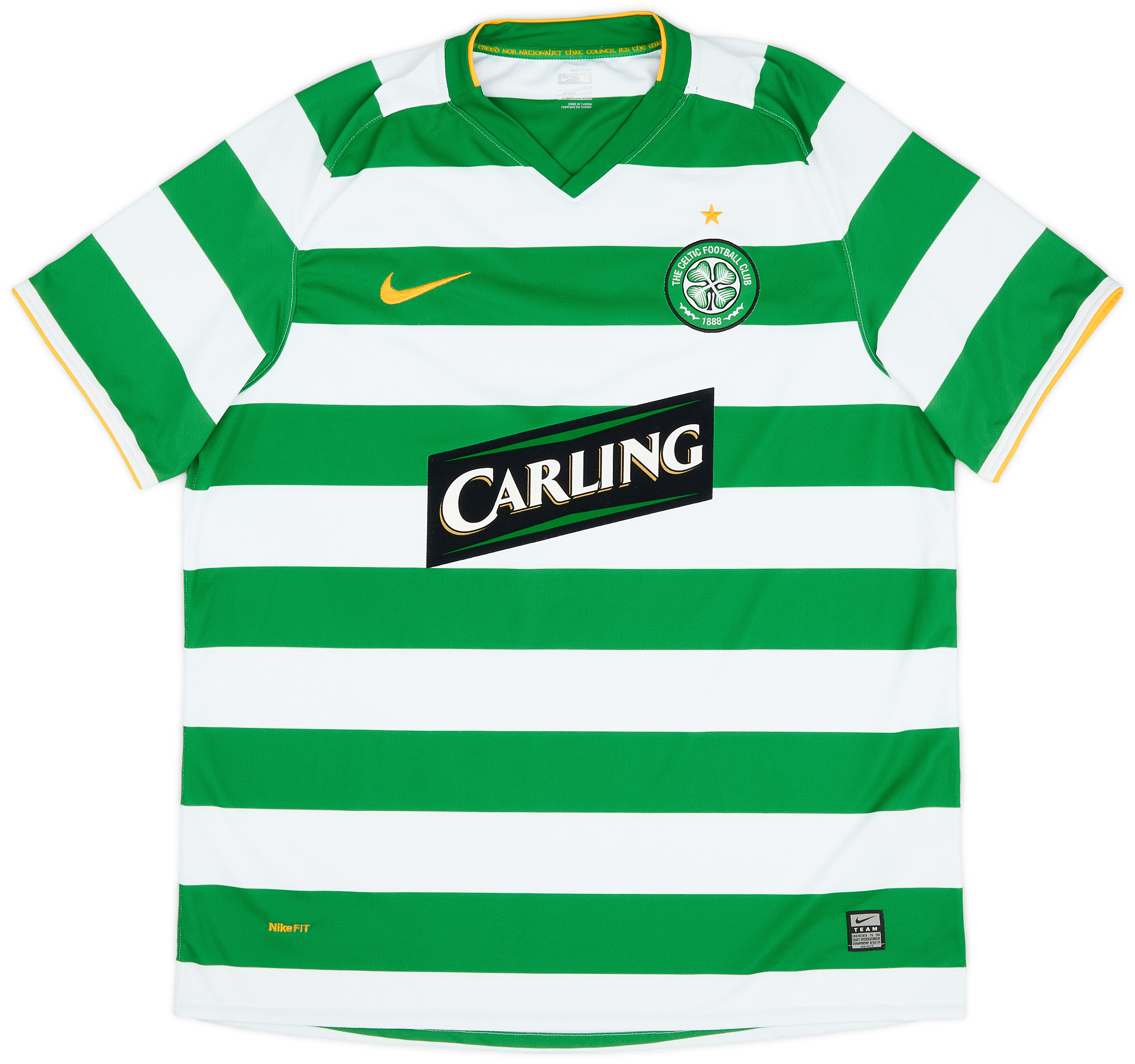 Maillot Domicile Celtic FC 2010/12 - Nike - Taille S - Manches Longues - Occasion Vintage Rare