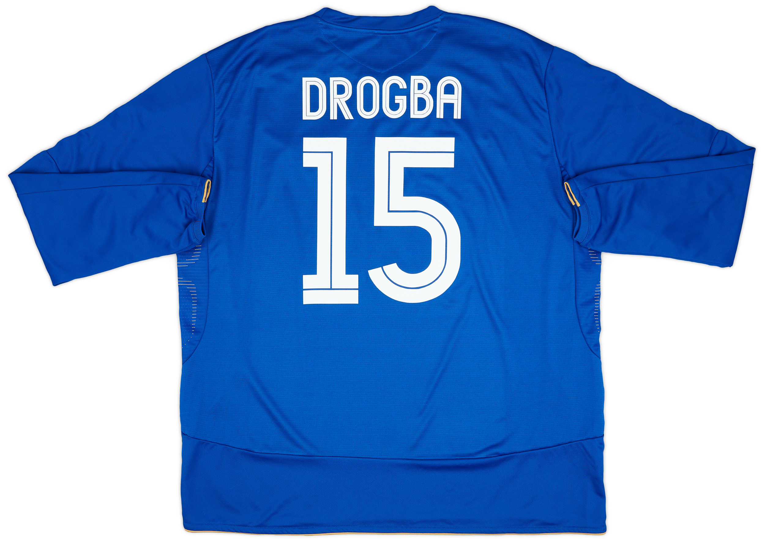 2005 06 Chelsea Centenary Home L S Shirt Drogba 15 8 10 3XL 