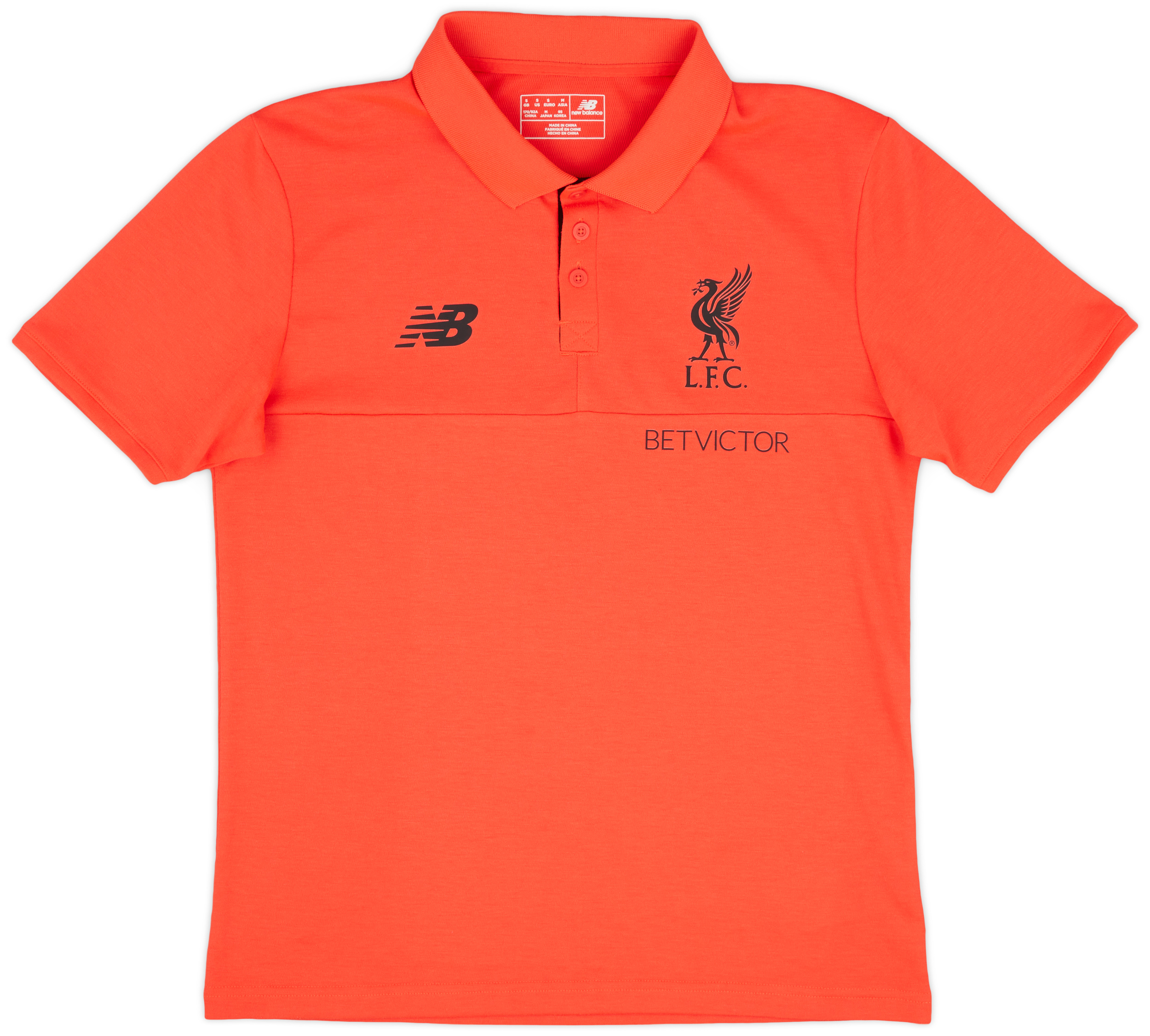 2016-17 Liverpool New Balance Polo Shirt - 9/10 - (S)