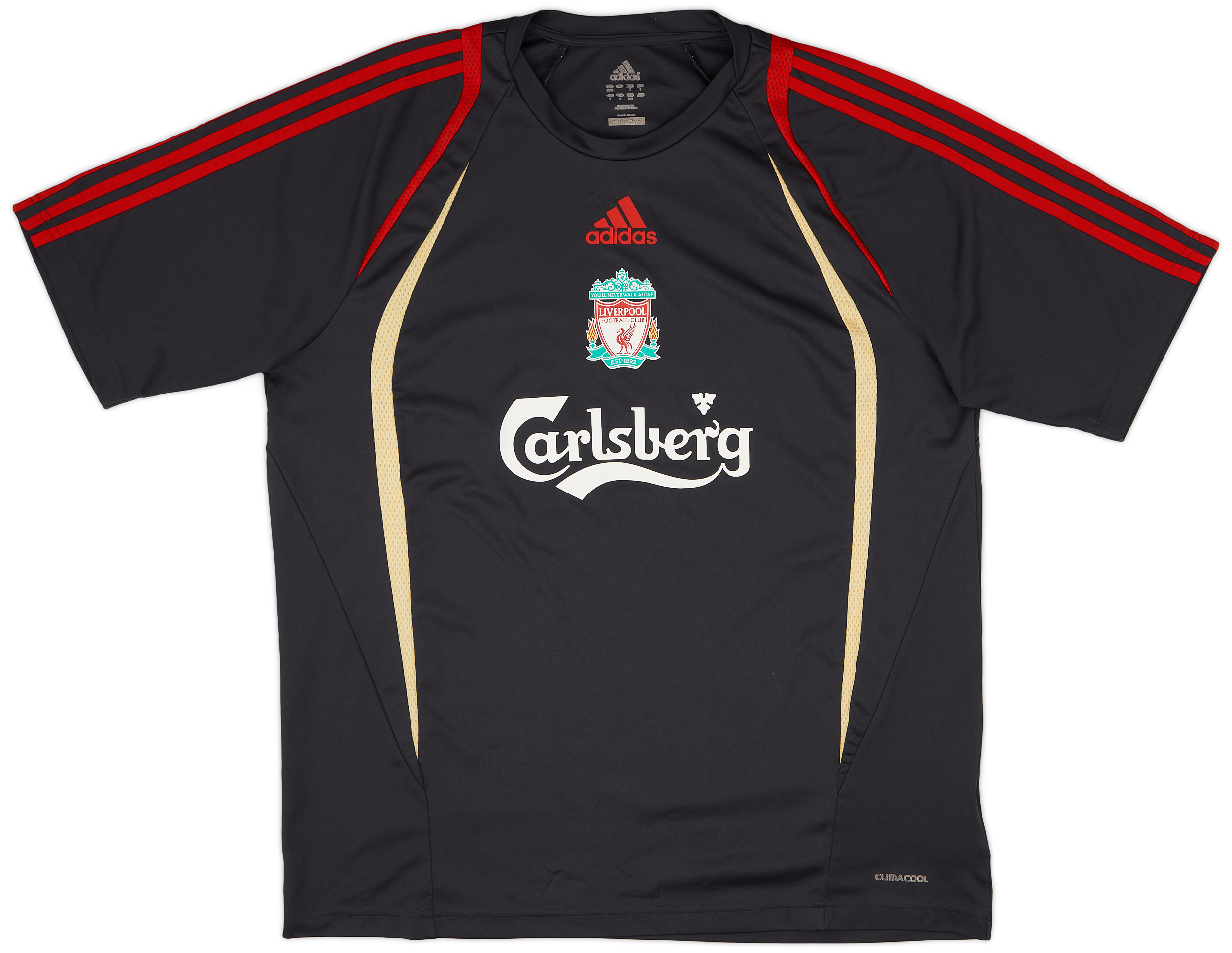 Black and gold liverpool away kit hotsell