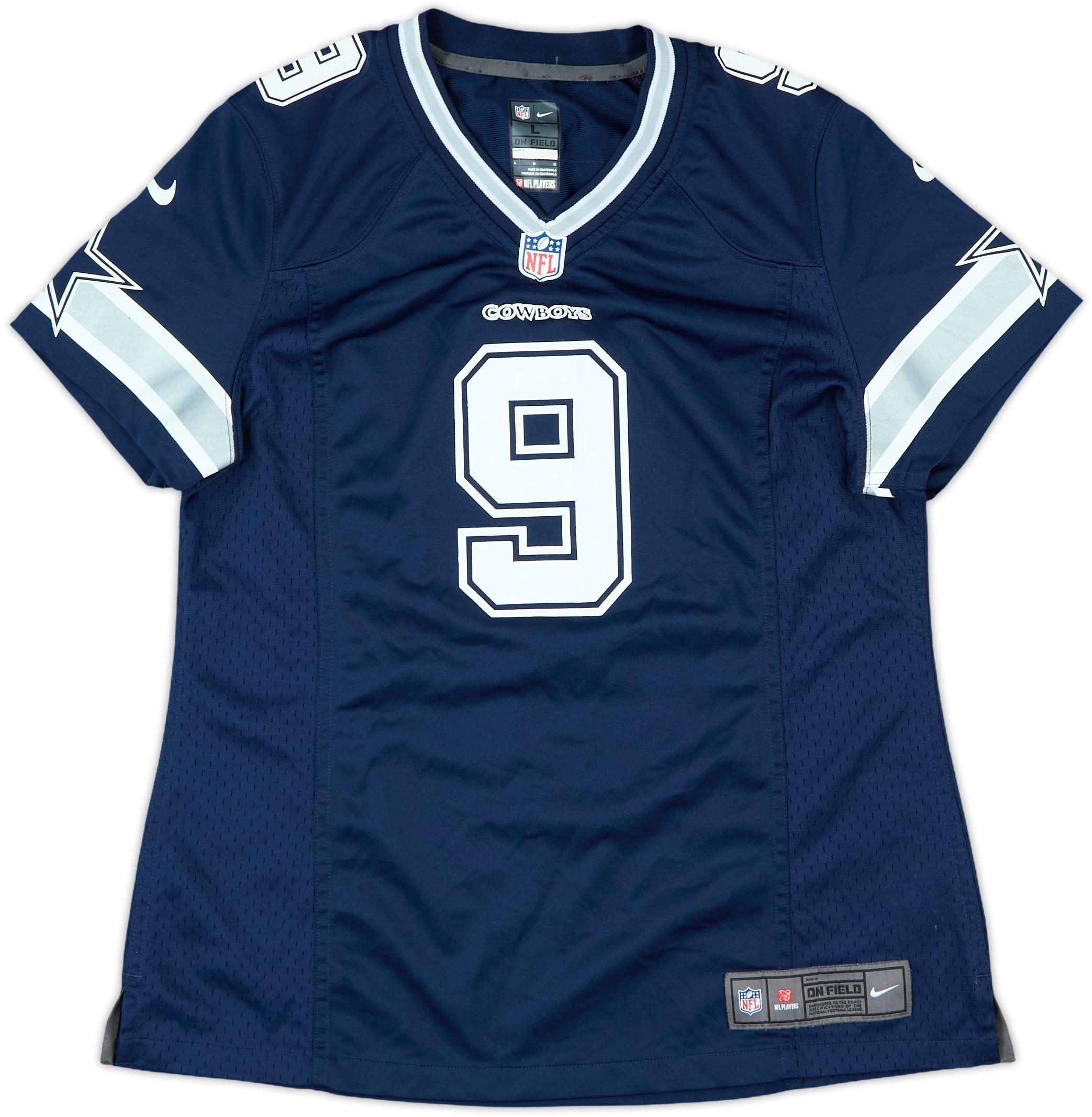 2012-16 Dallas Cowboys Romo #9 Nike Game Home Jersey Womens - 6/10