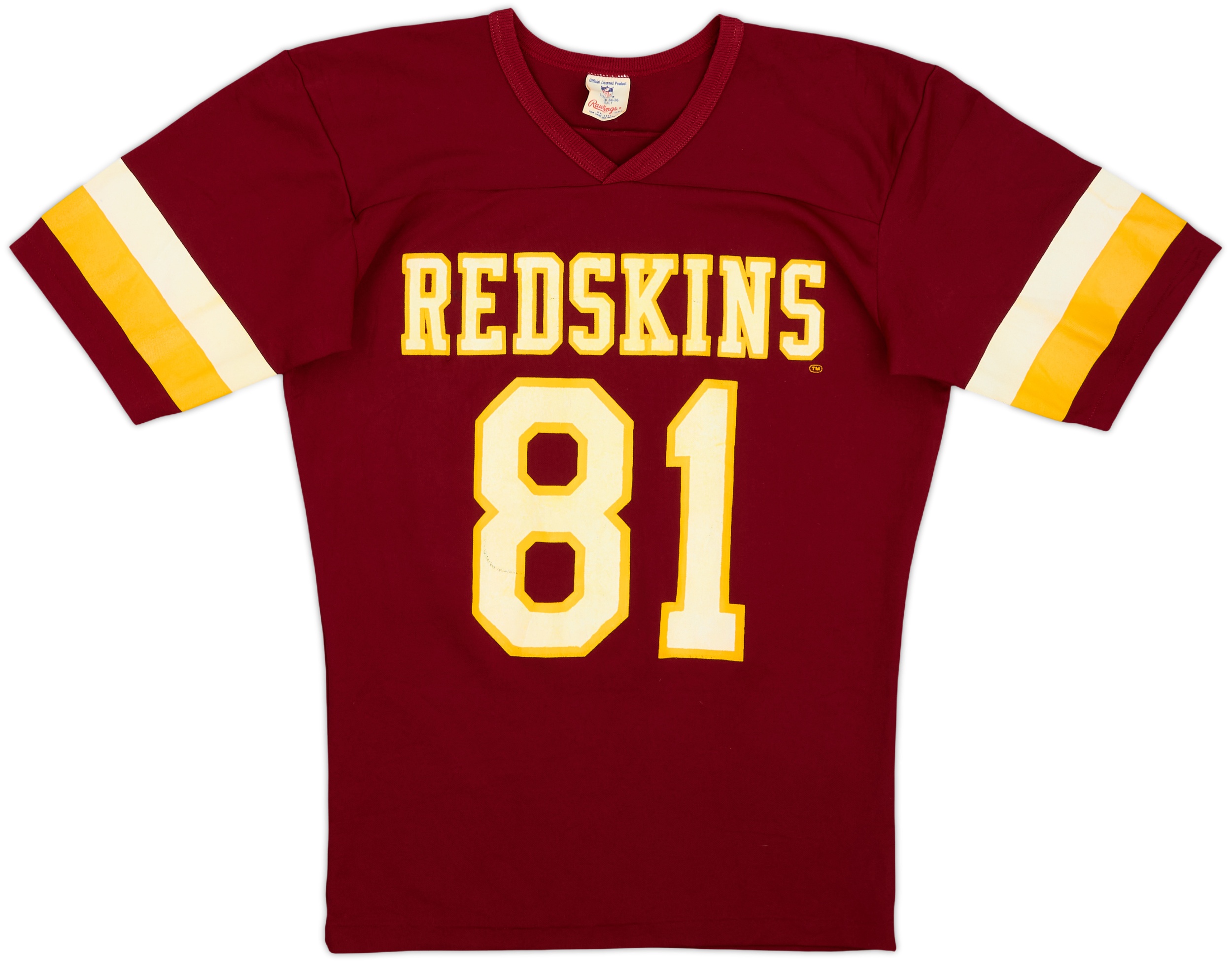 1983-89 Washington Redskins Monk #81 Rawlings Home Jersey - 6/10 - (S)