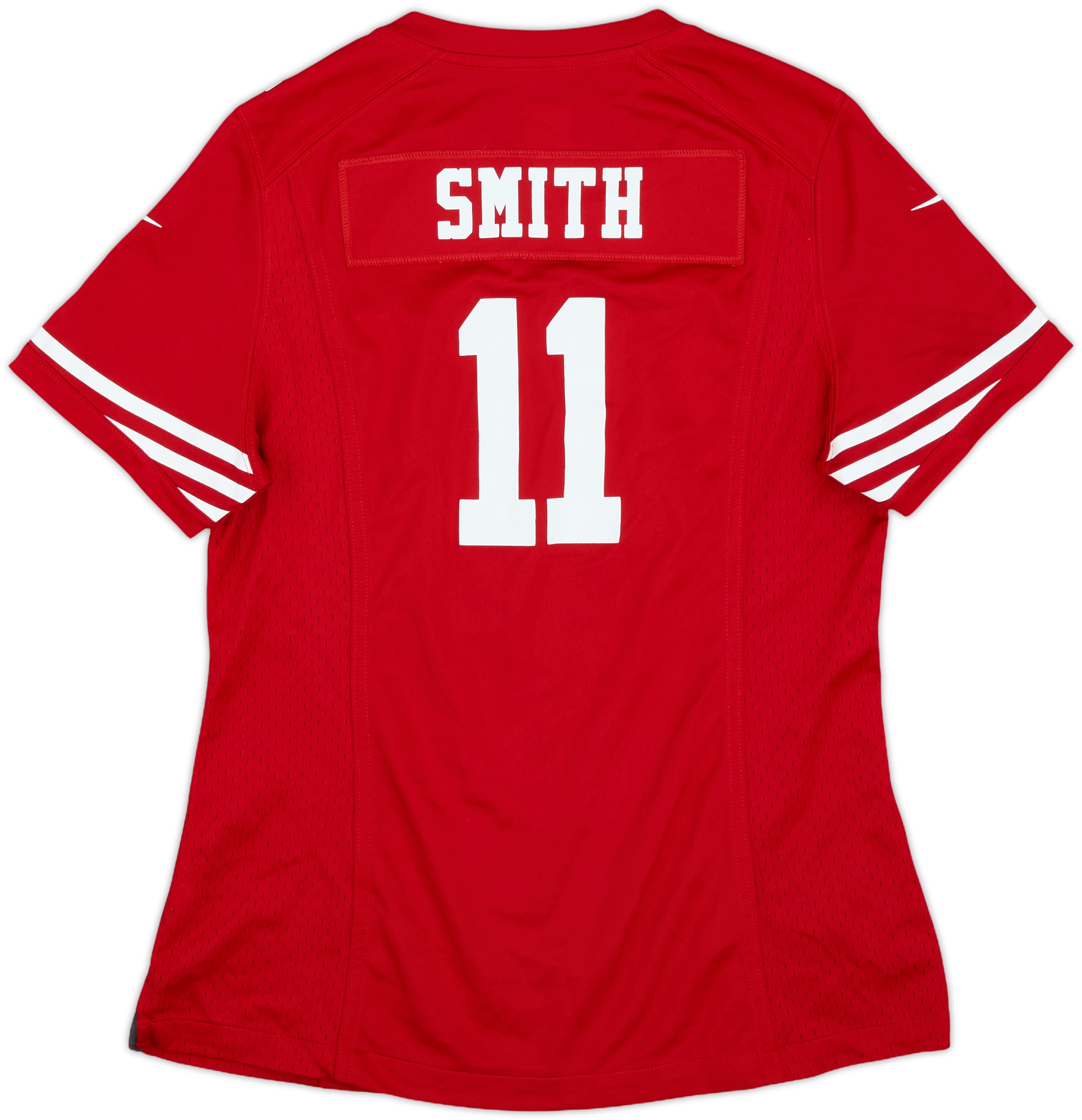 2012 San Francisco 49ers Smith #11 Nike Game Home Jersey