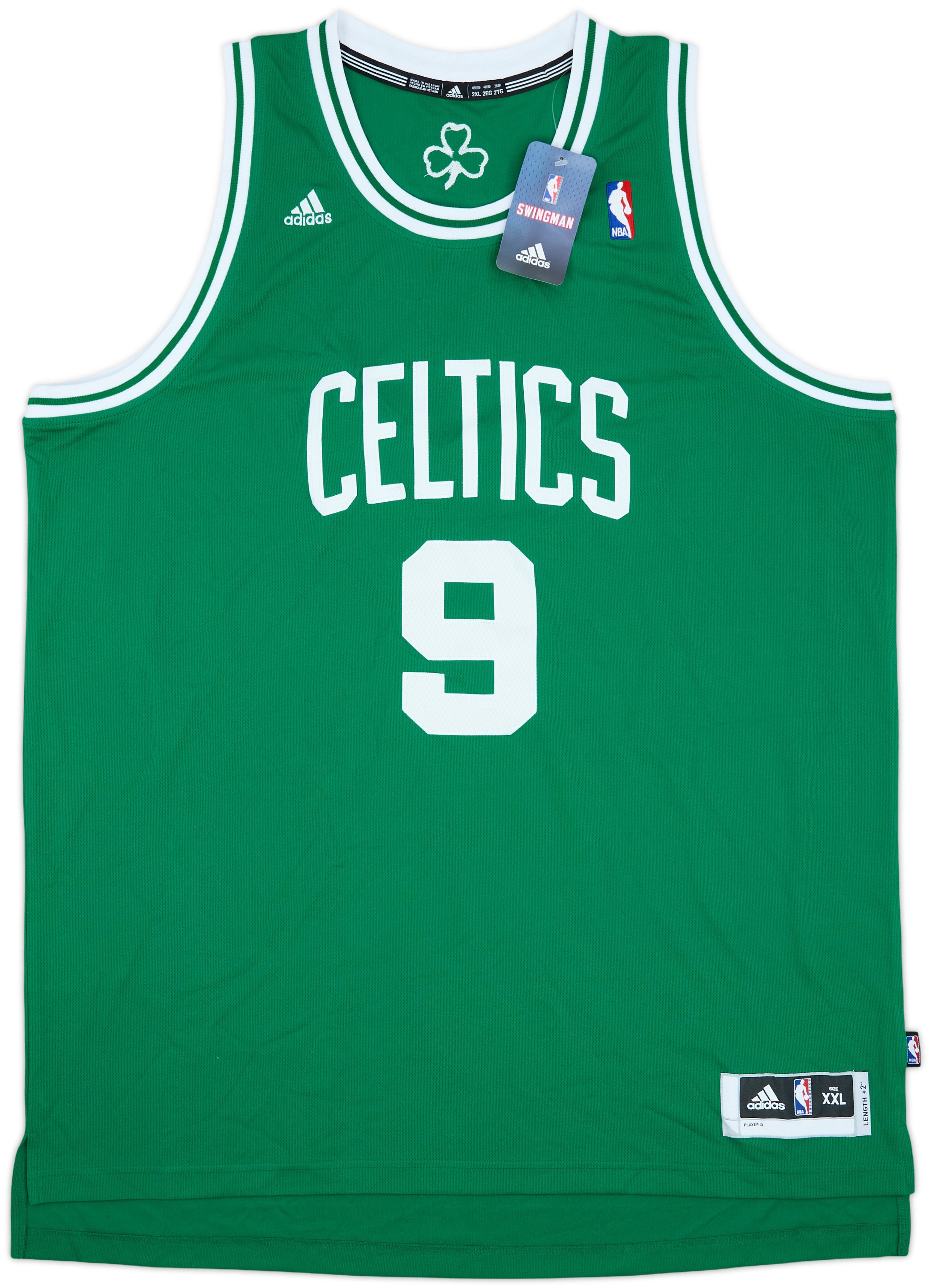 CELTICS ゲームシャツ　サイズXL 2010-14 Boston Celtics Rondo #9 adidas Swingman Away Jersey