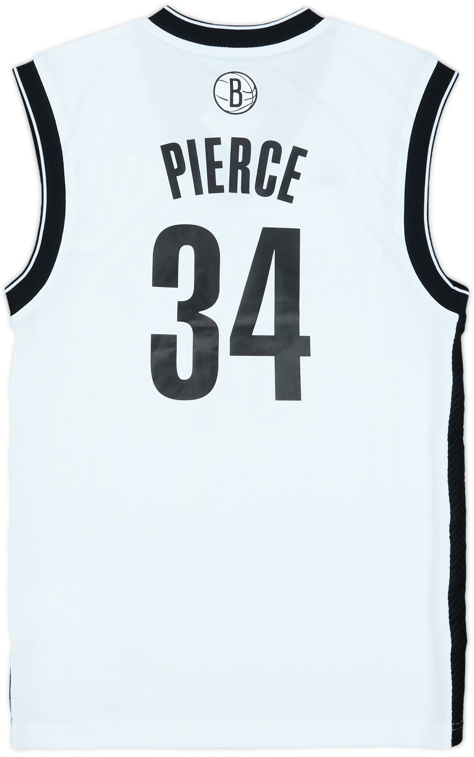 2013-14 Brooklyn Nets Pierce #34 adidas Home Jersey (XS)
