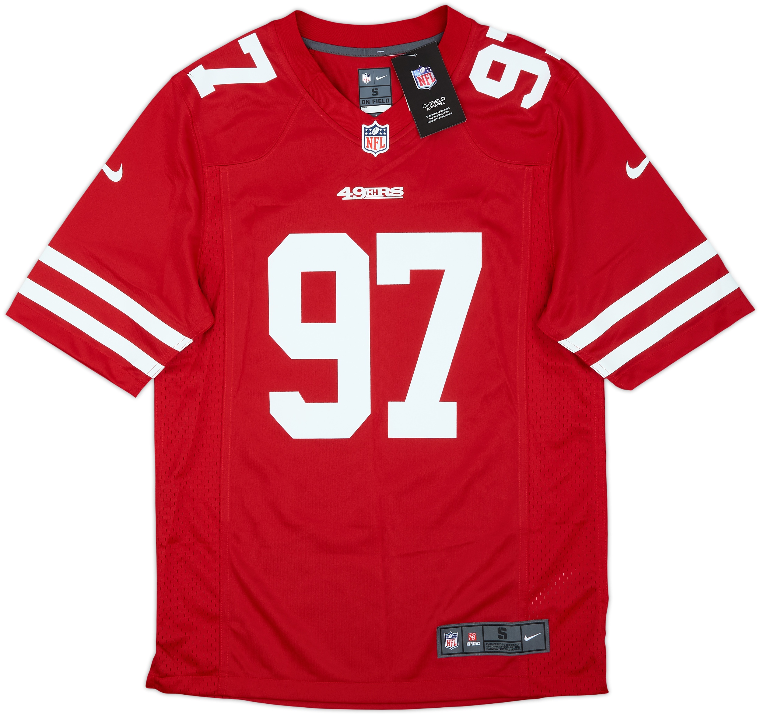 2019-21 San Francisco 49ers Bosa #97 Nike Game Home Jersey (S)