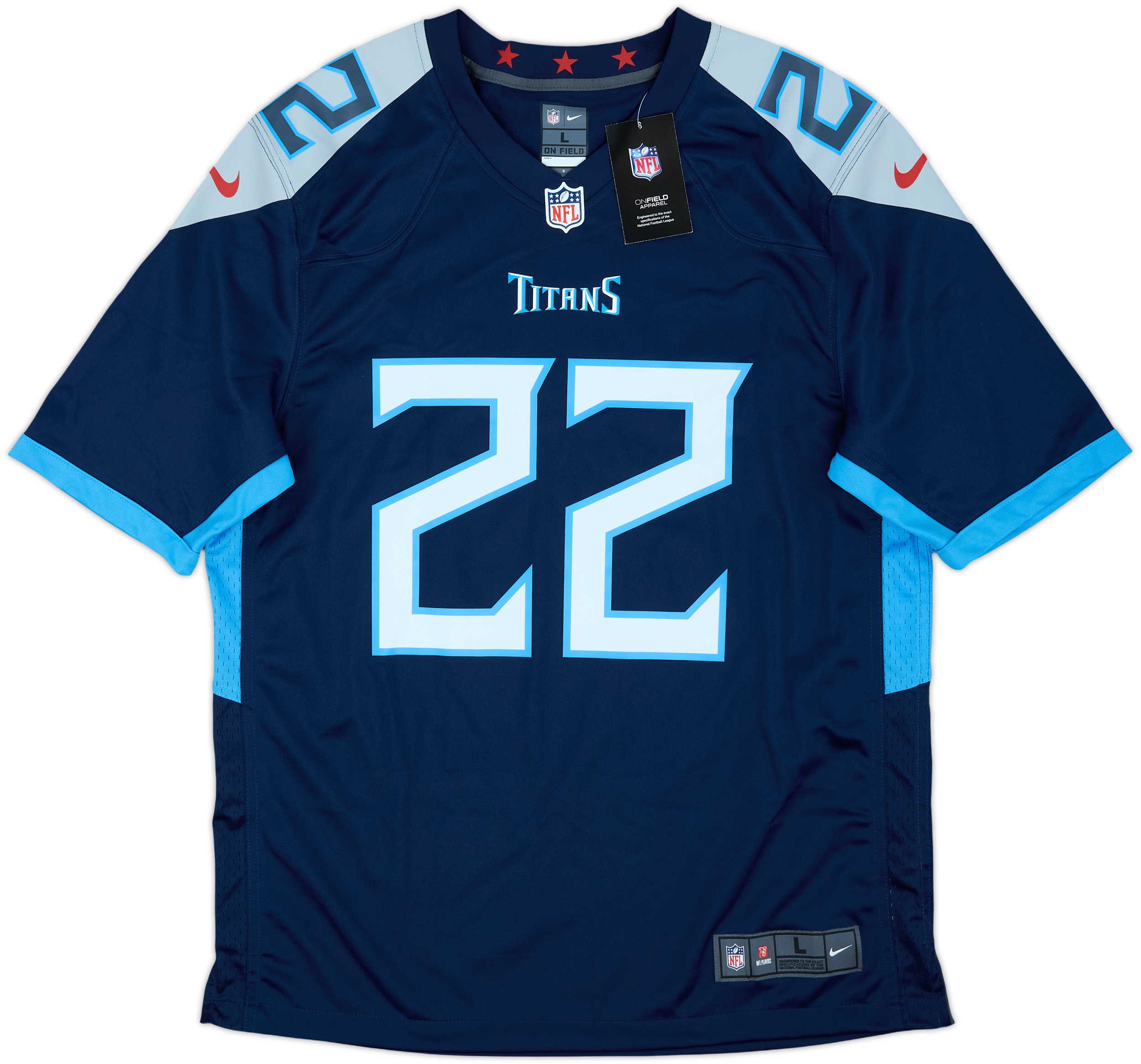 2018-23 Tennessee Titans Henry #22 Nike Game Home Jersey (L)